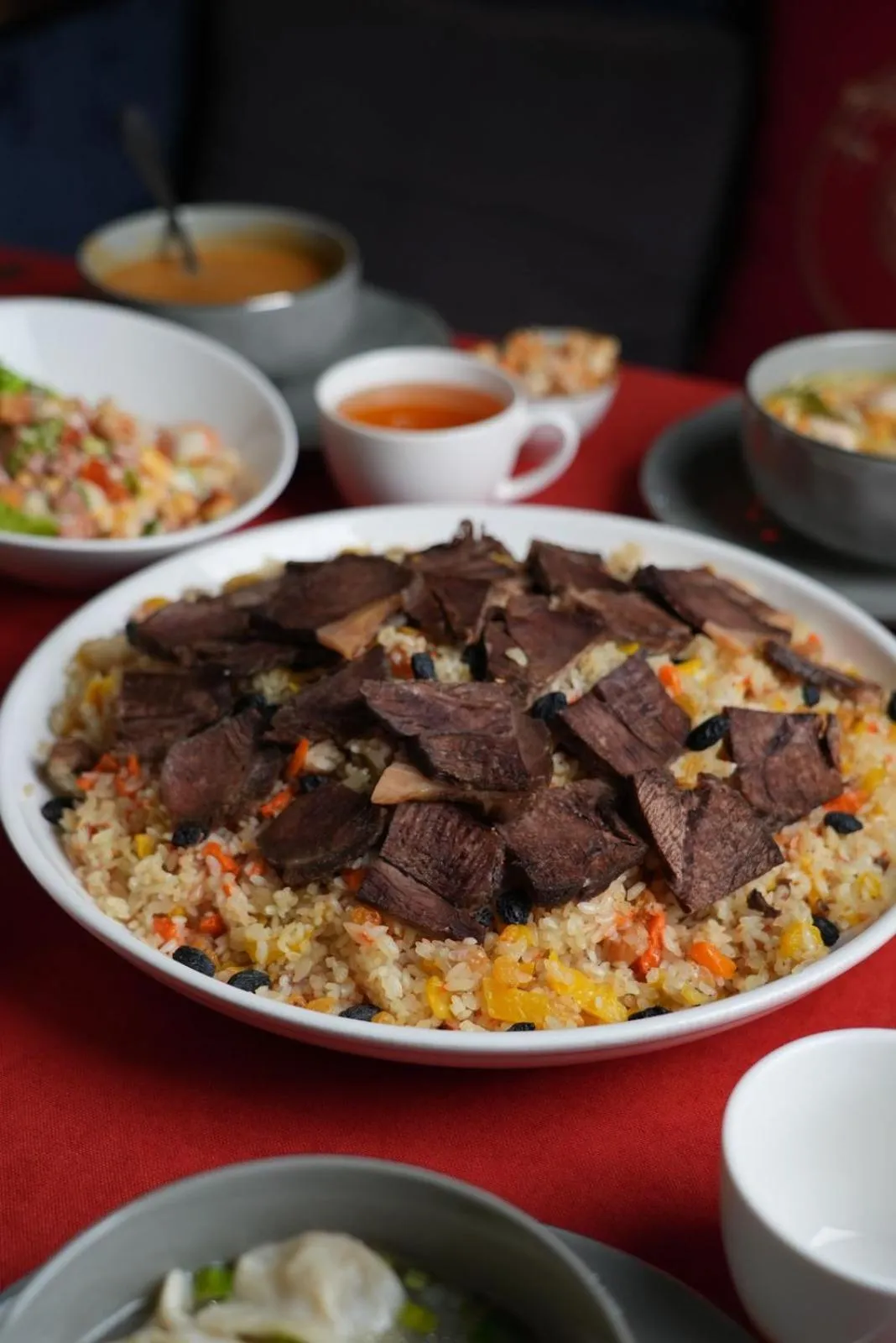 Lunch in Almaty Grand Erbil Hotel