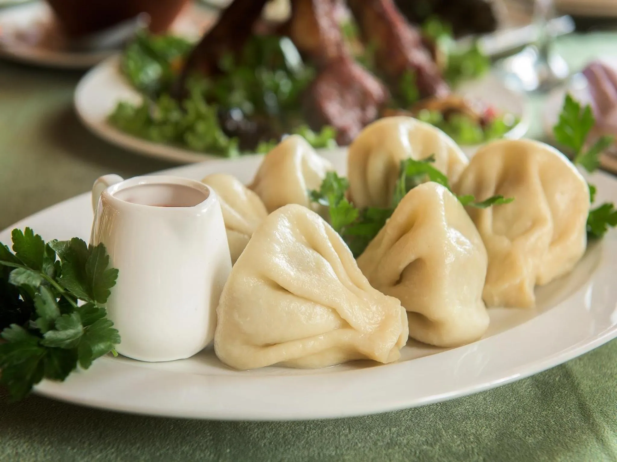 Food close-up in Almaty Grand Erbil Hotel