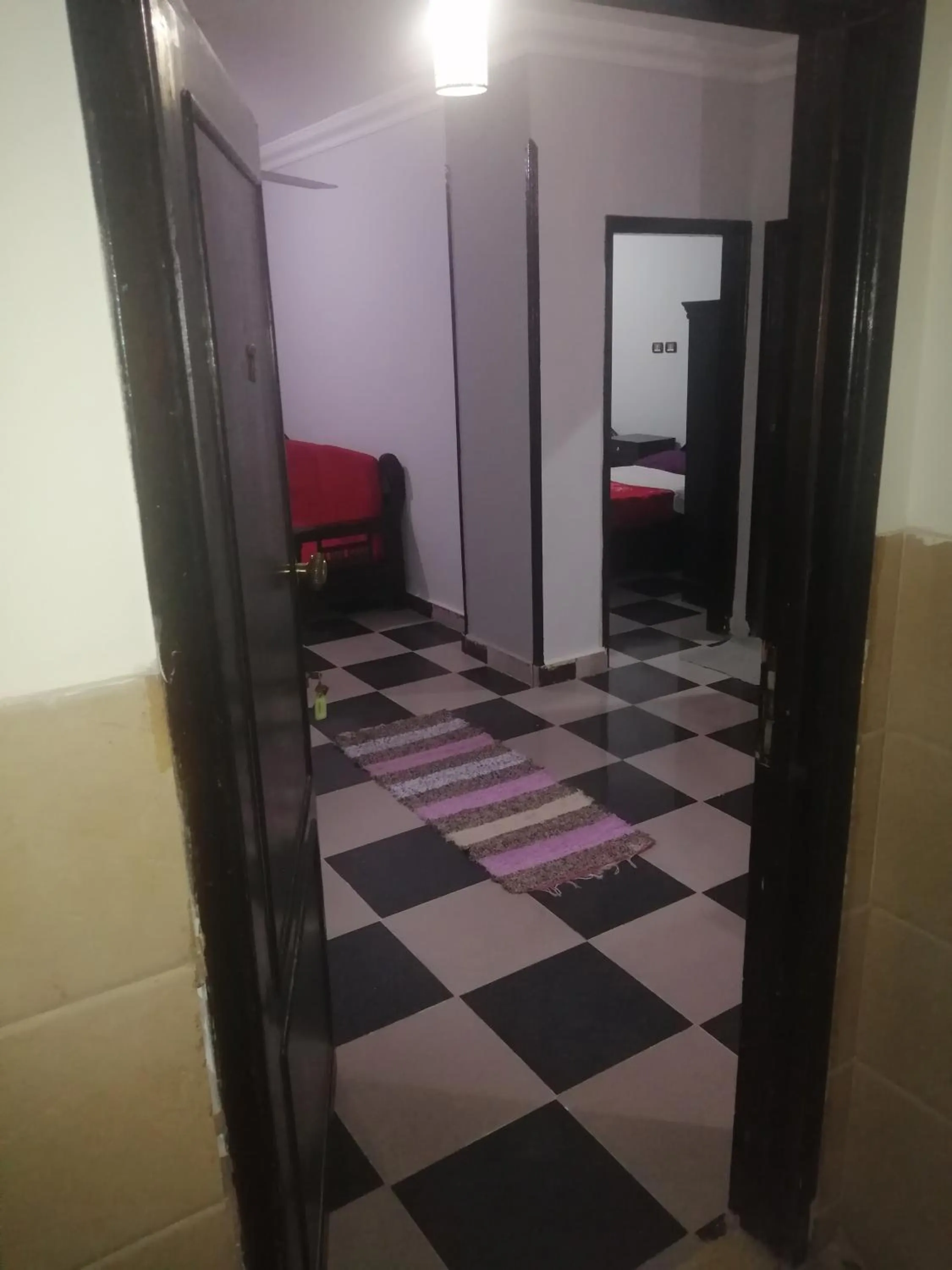 Living room, Bed in Al Dahar apartments Hurghada