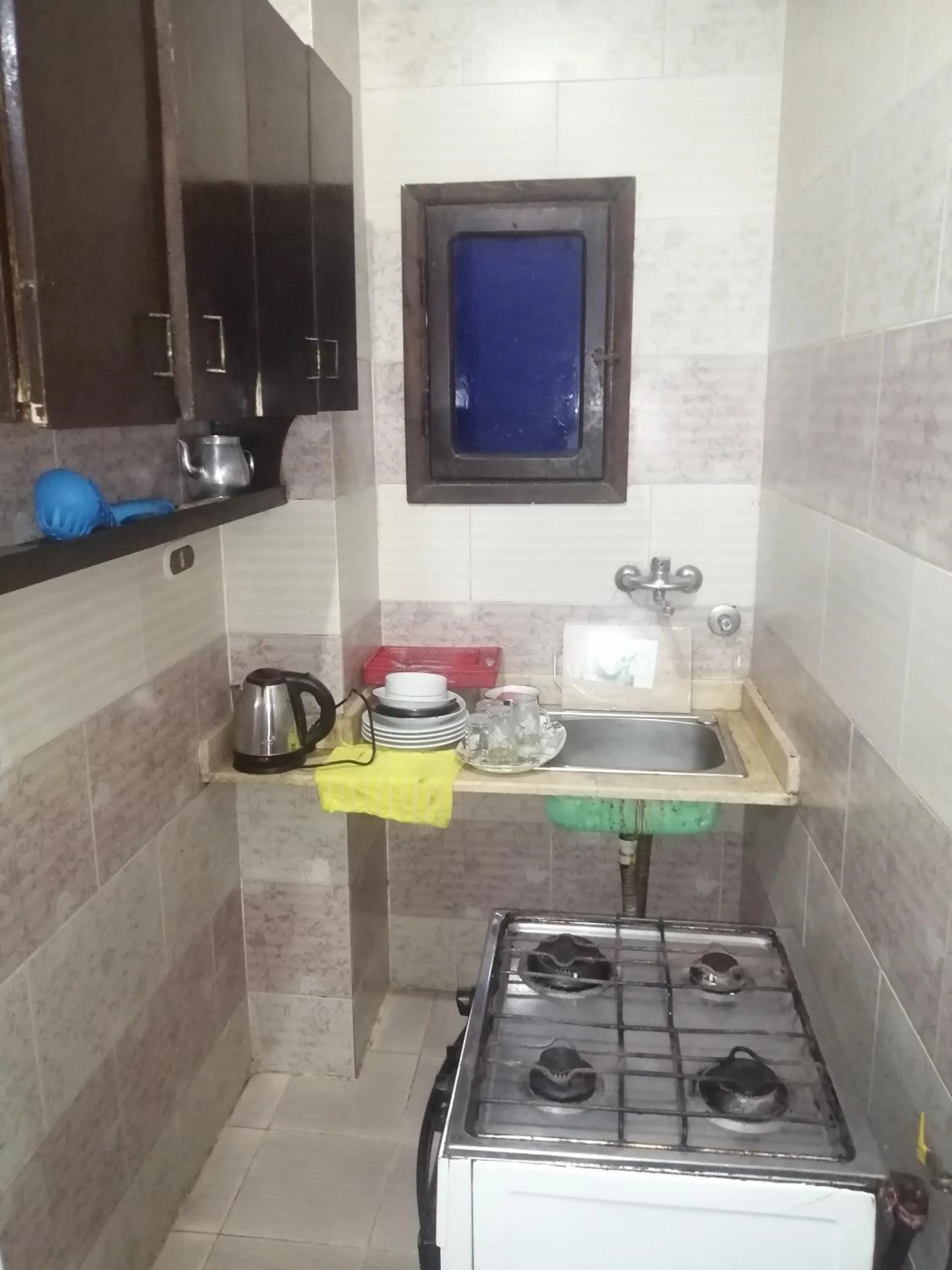 Kitchen or kitchenette in Al Dahar apartments Hurghada