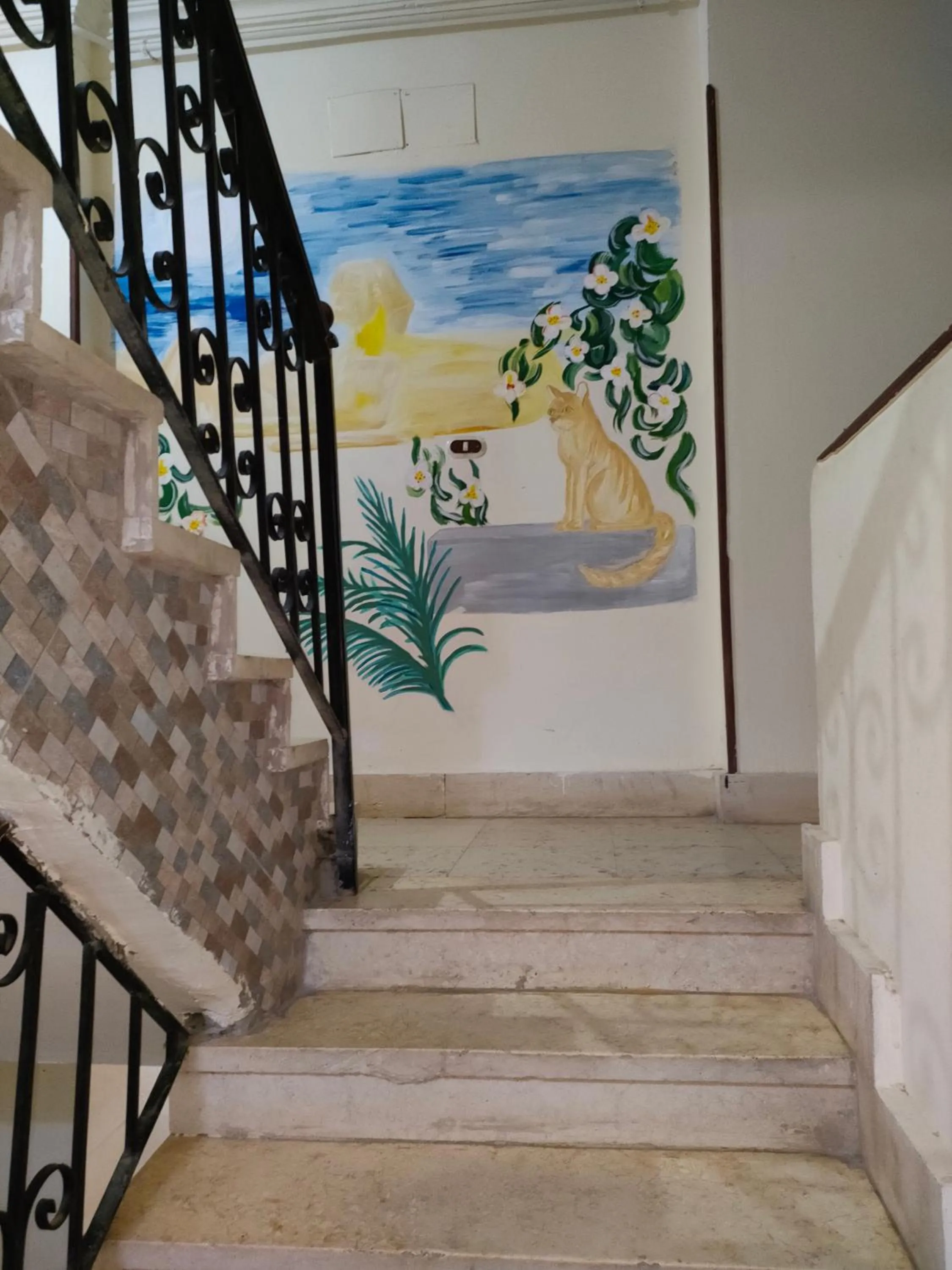 Facade/entrance in Al Dahar apartments Hurghada