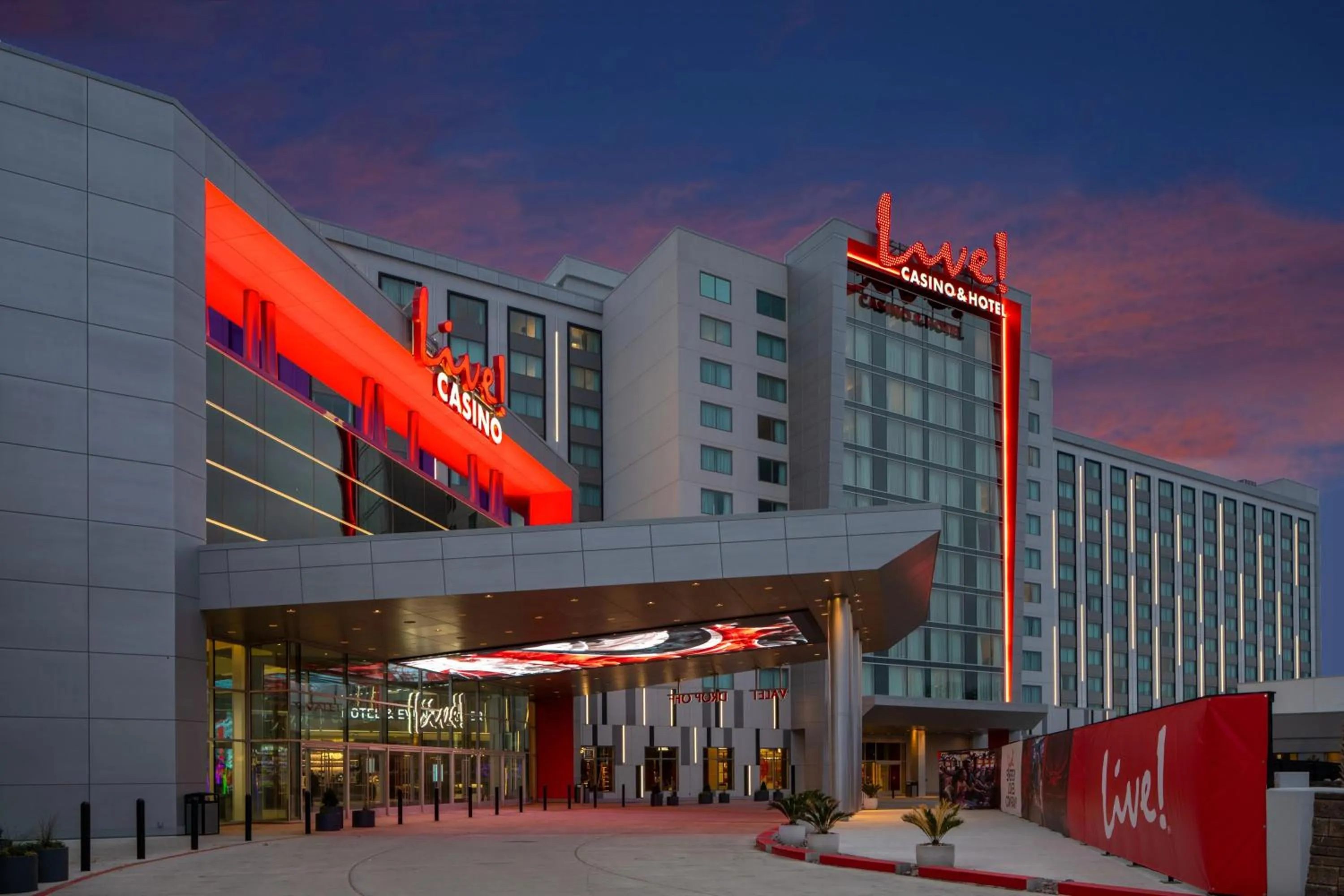 Property building in Live Casino & Hotel - Louisiana