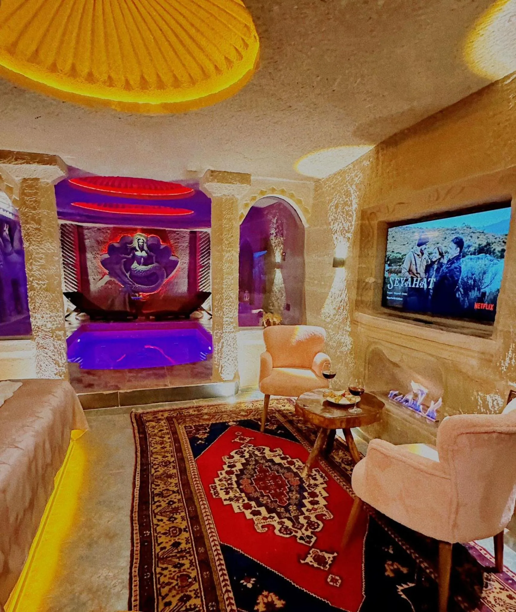 Living room in Historical Goreme House