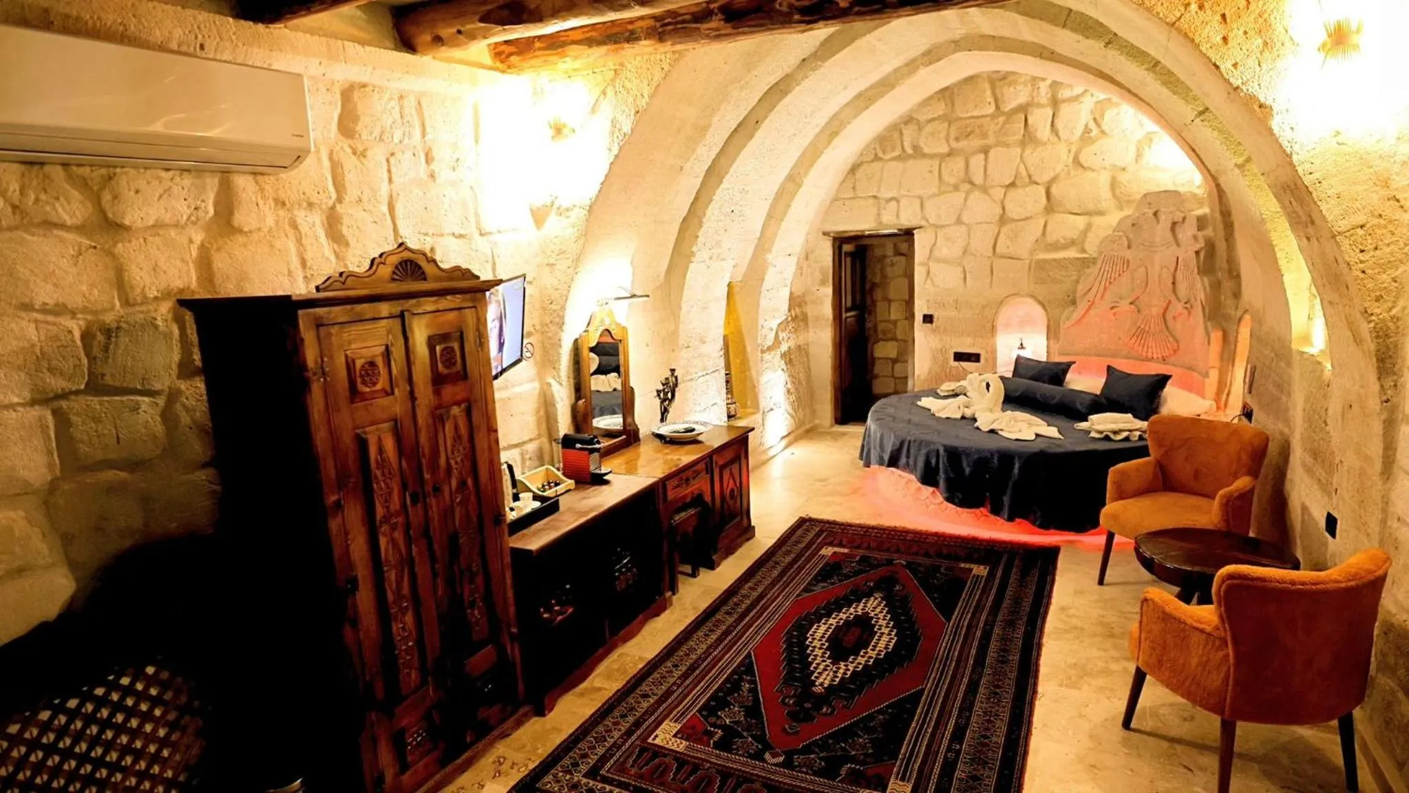 Bed in Historical Goreme House
