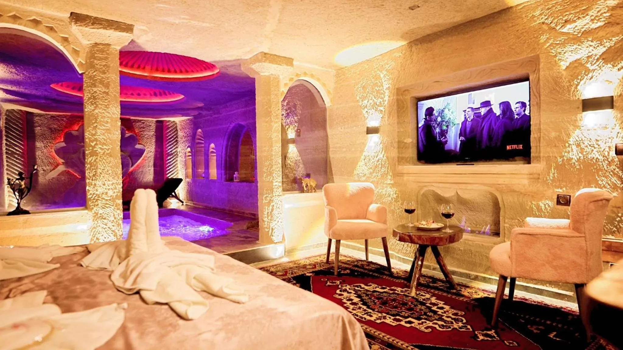 Bed in Historical Goreme House