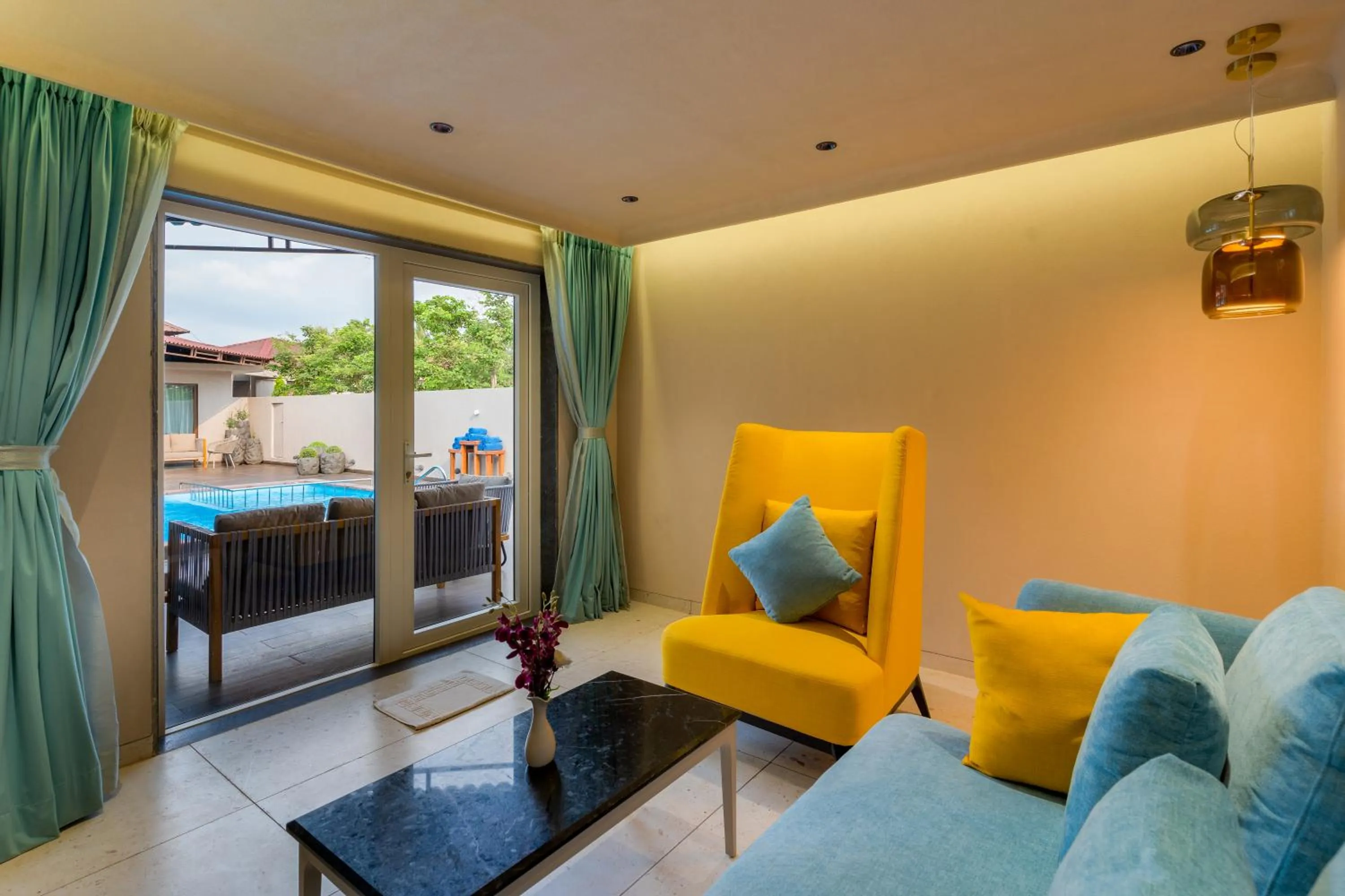 Photo of the whole room in Treat Resort Silvassa