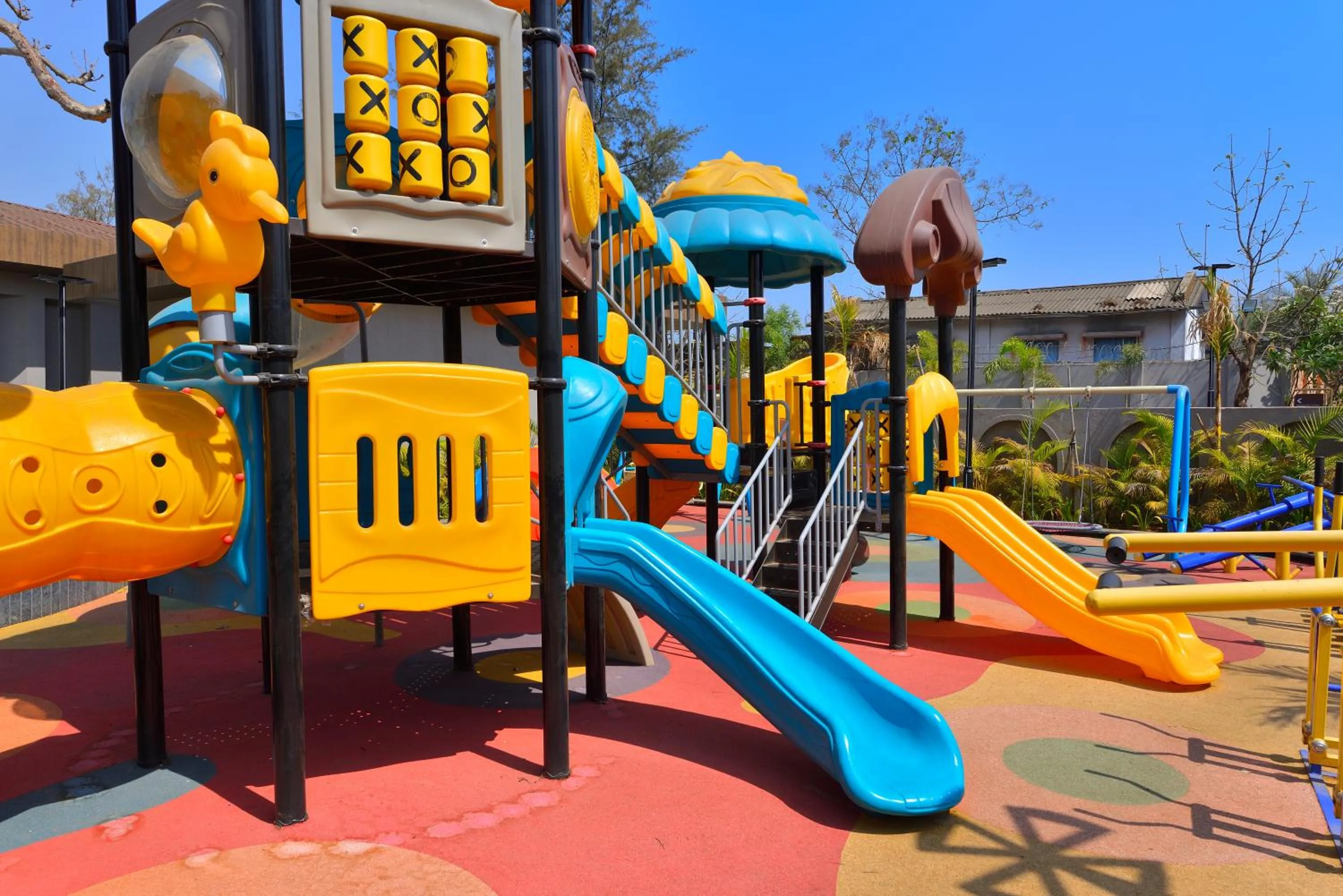 Children play ground in Treat Resort Silvassa