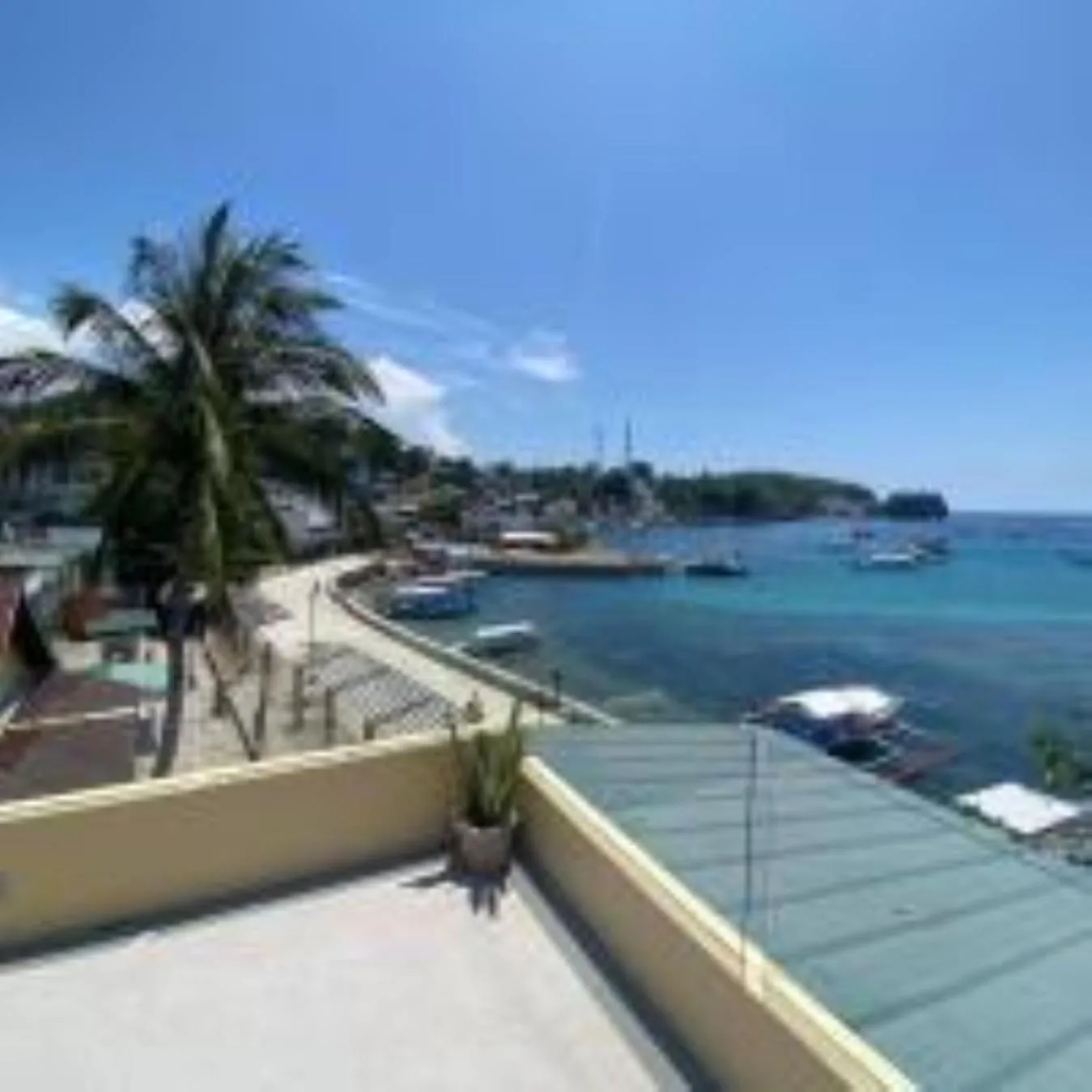 Sea view in Papa Freds Beach Resort