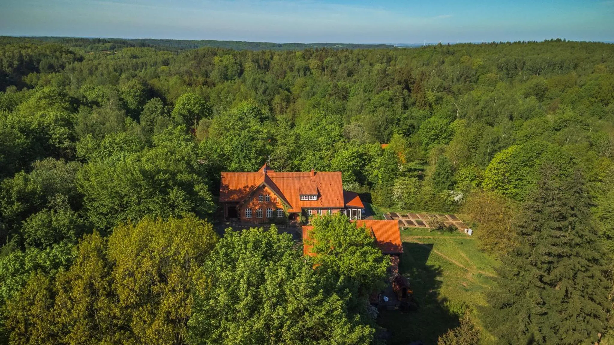 Bird's eye view in Dom Gościnny Stara Szkoła