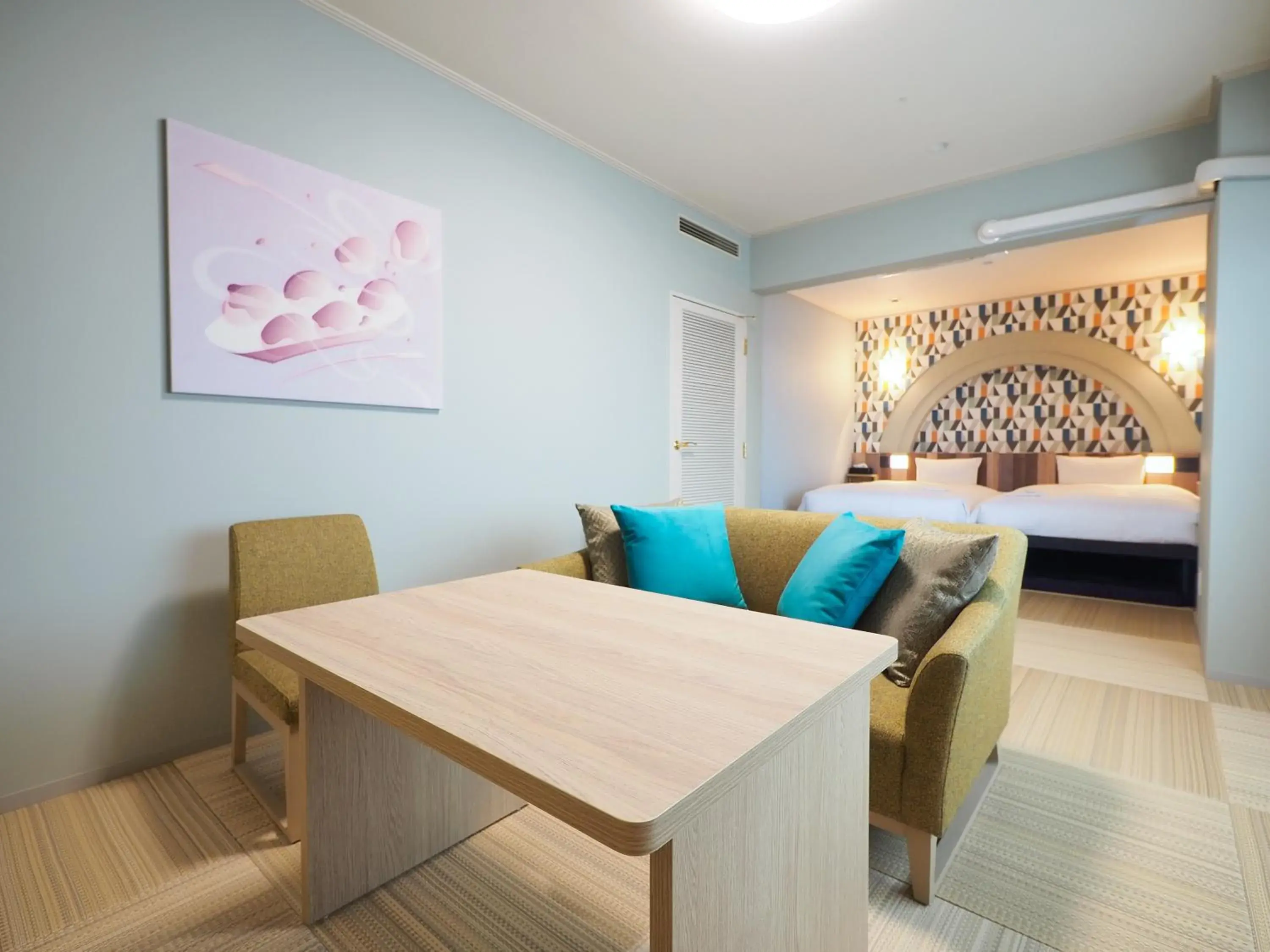 Deluxe Family Room in Hiyori Hotel Osaka Suminoekoen Station Deluxe Family Room in Hiyori Hotel Osaka Suminoekoen Station