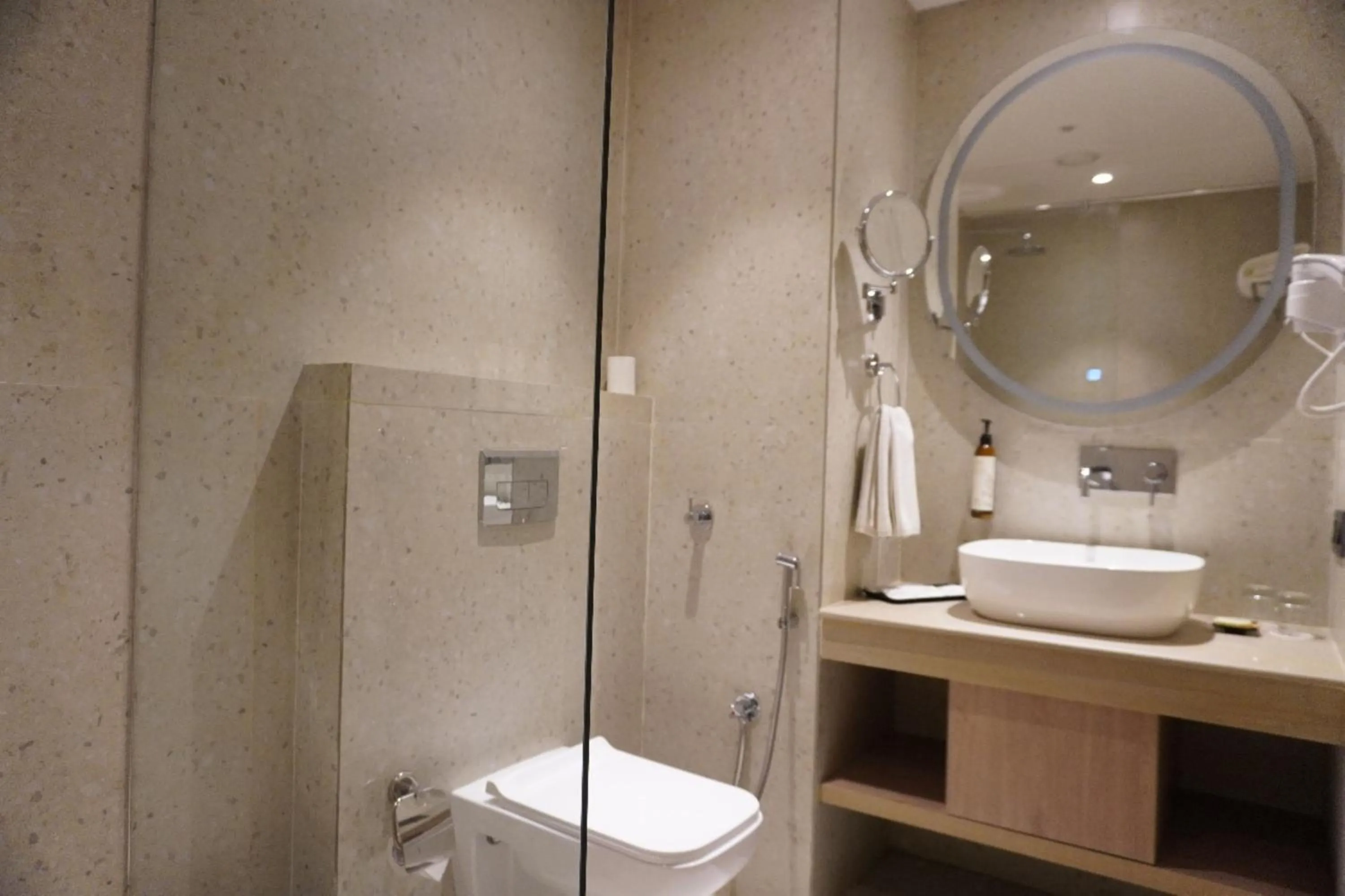 Bathroom in Orchid Hotel Chandigarh,Zirakpur