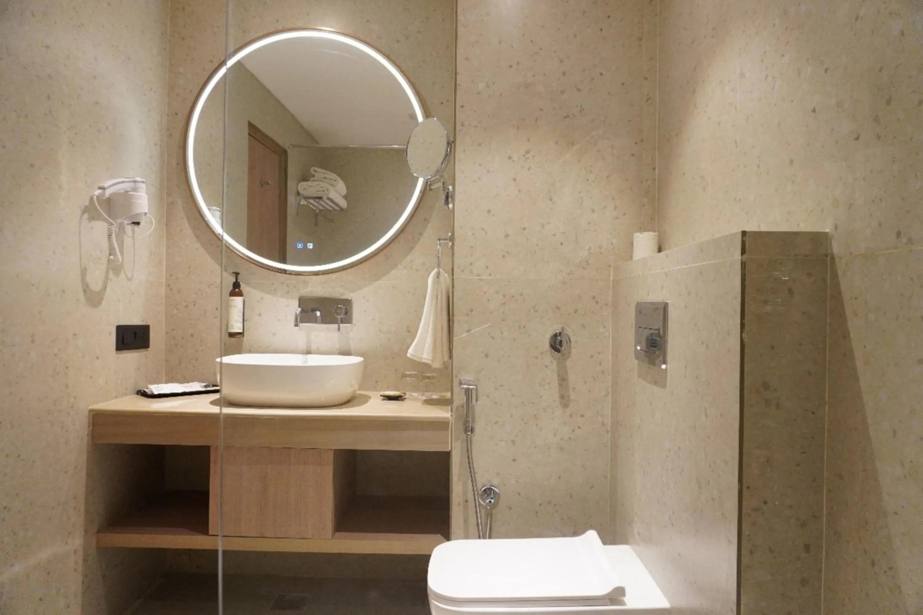Bathroom in Orchid Hotel Chandigarh,Zirakpur