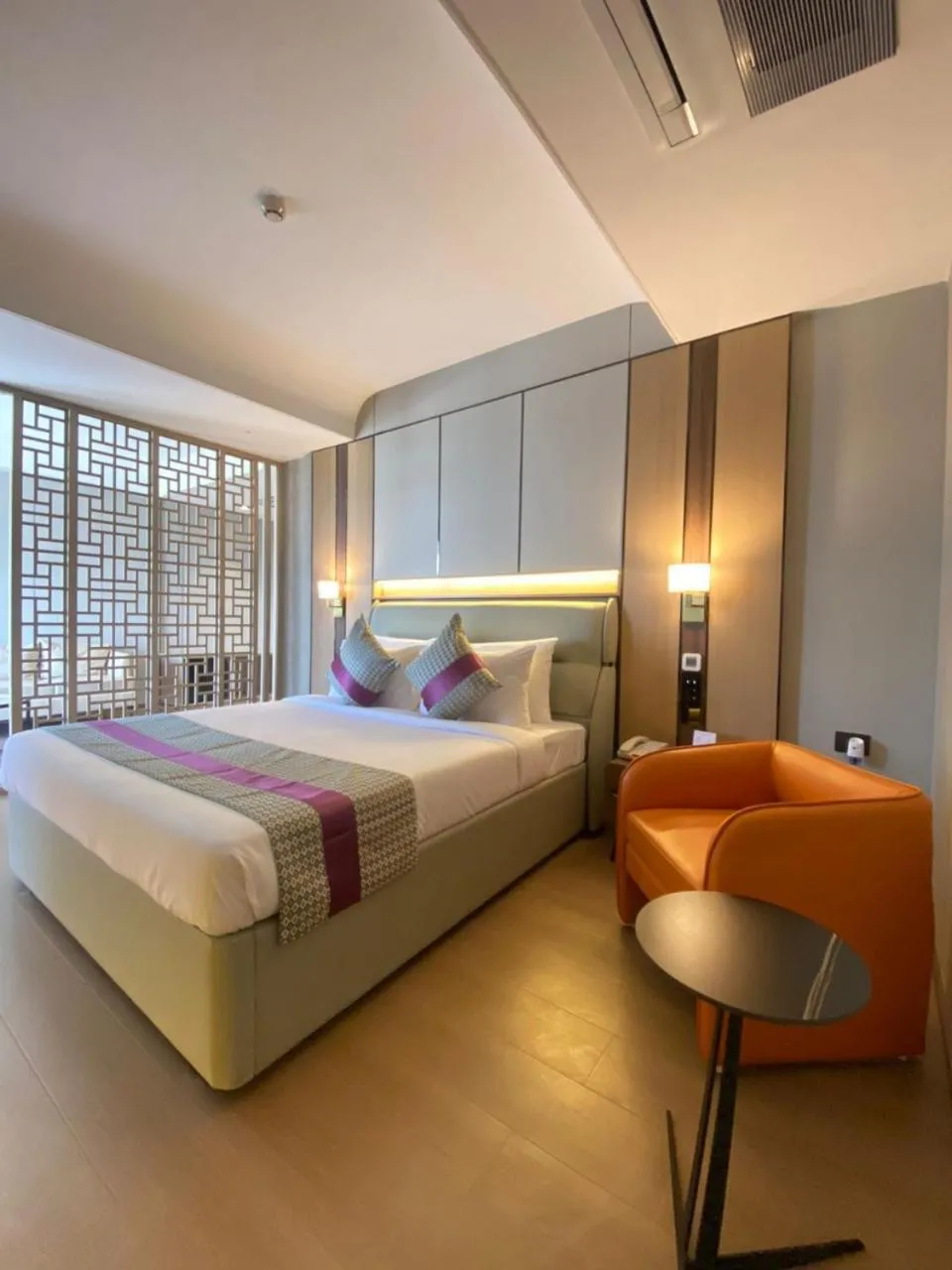 Bedroom, Bed in Orchid Hotel Chandigarh,Zirakpur