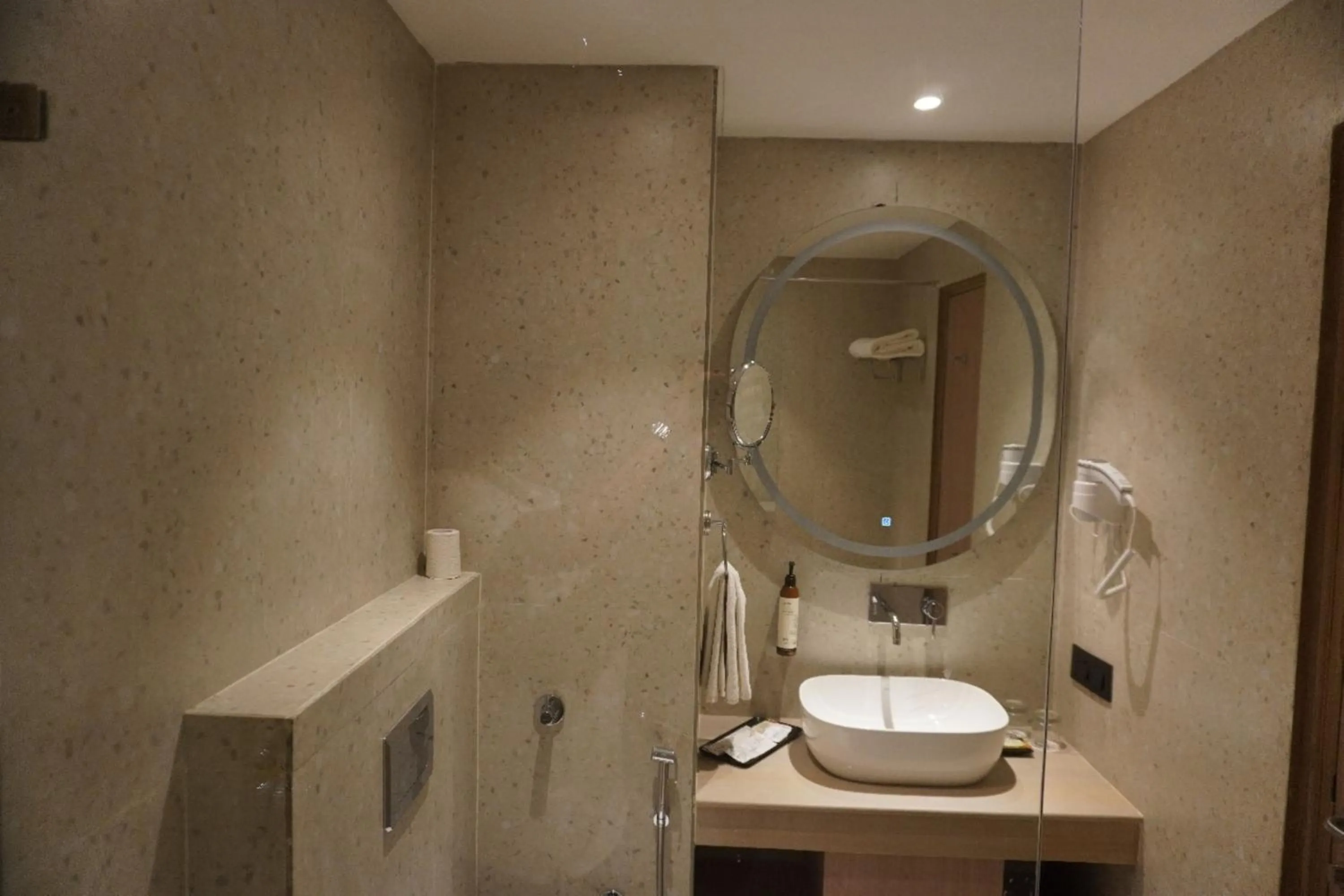 Bathroom in Orchid Hotel Chandigarh,Zirakpur