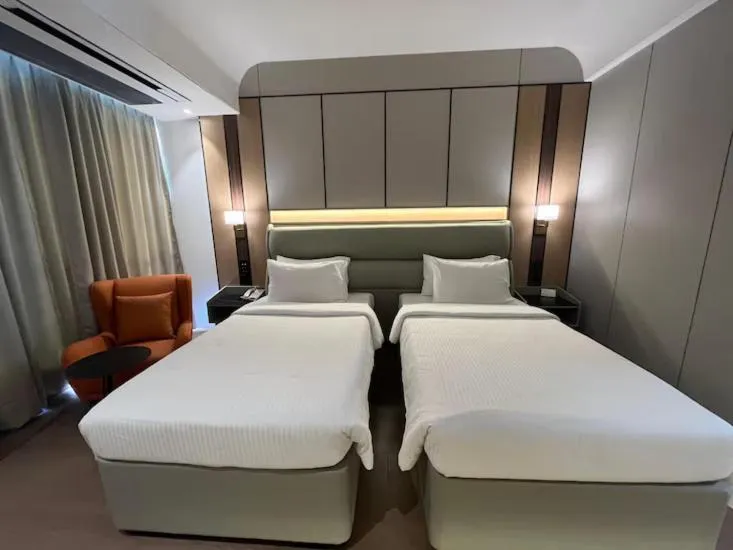 Bed in Orchid Hotel Chandigarh,Zirakpur