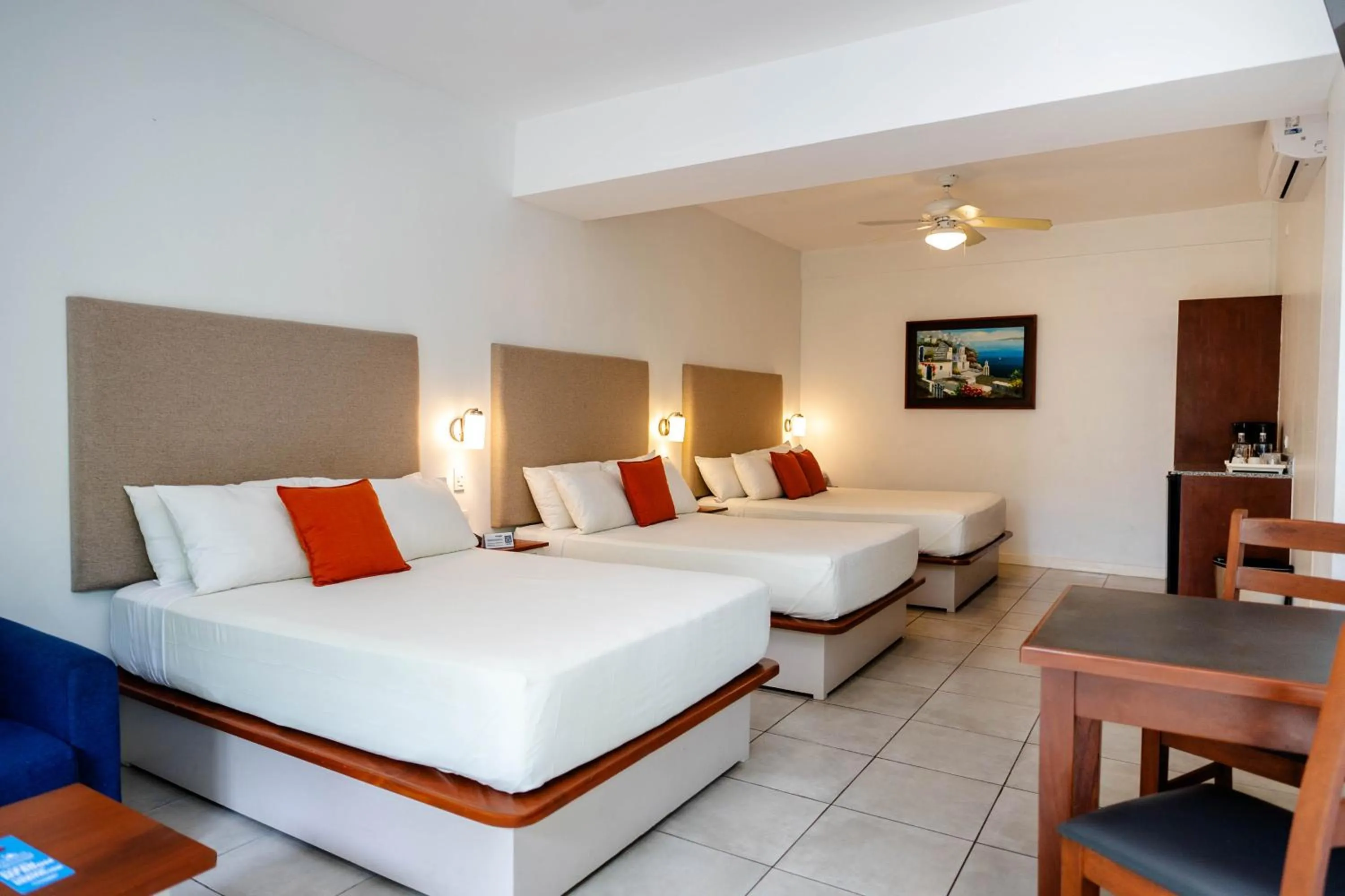 Bed in Boca Olas Resort Villas