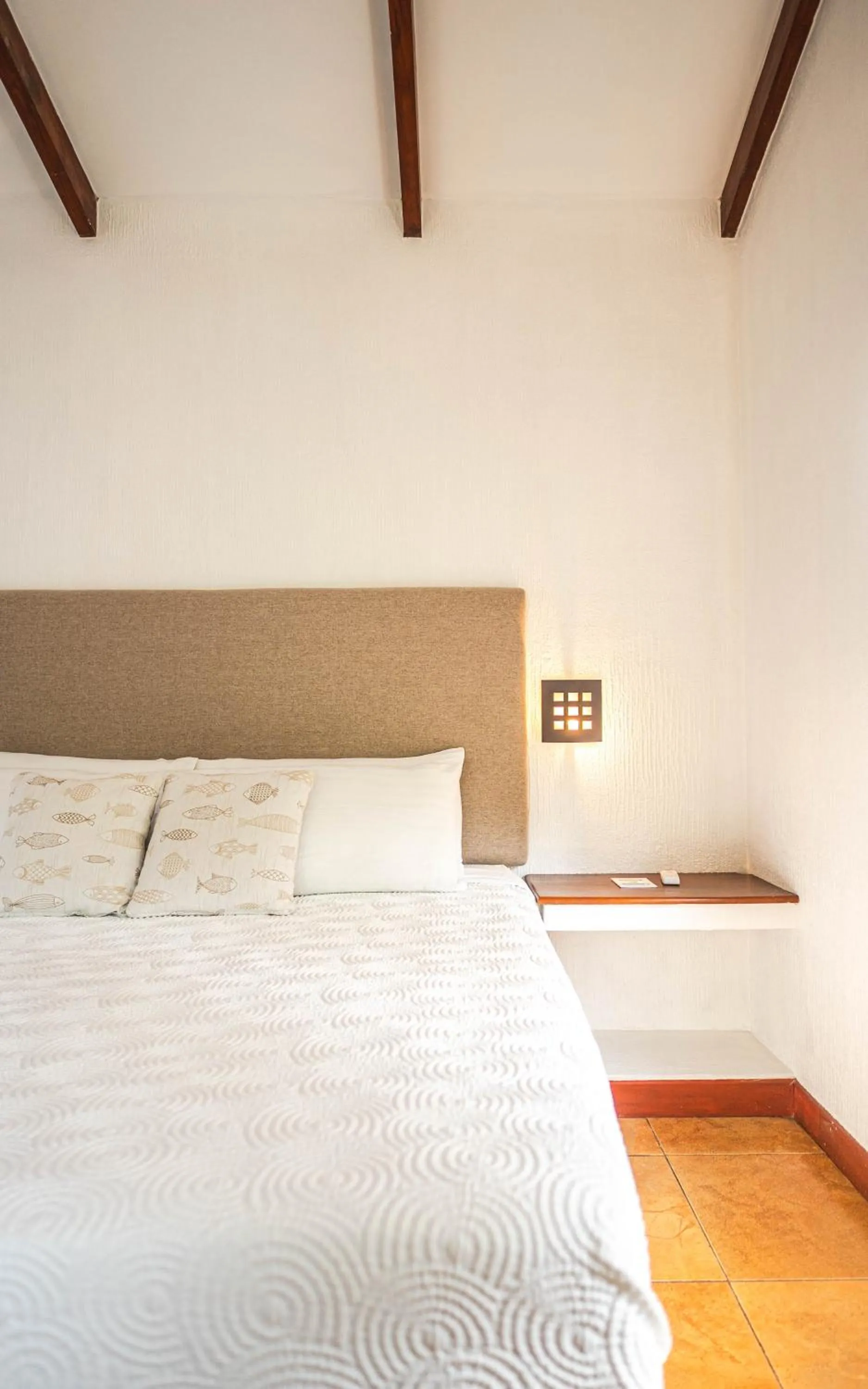 Bed in Boca Olas Resort Villas