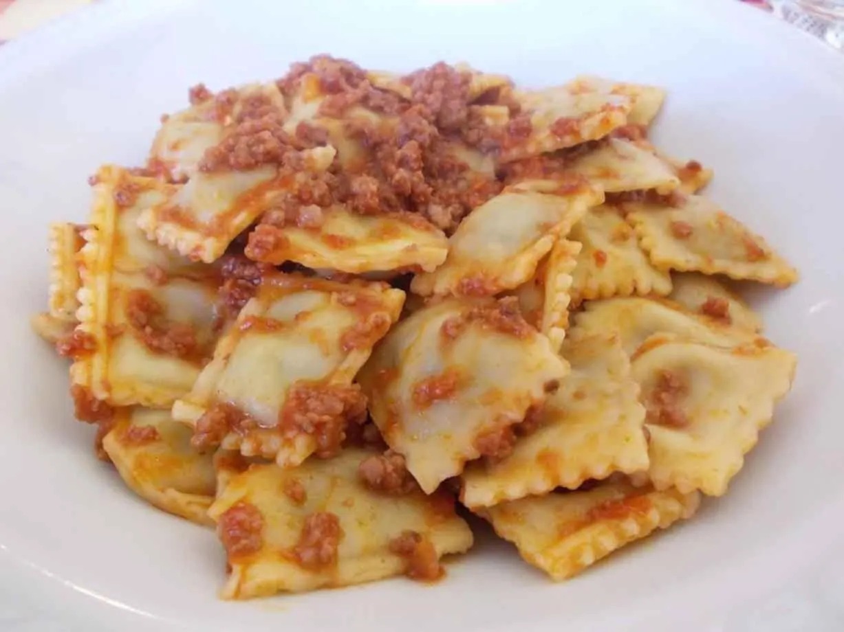 Food close-up in Albergo Elisa