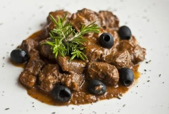 Food close-up in Albergo Elisa