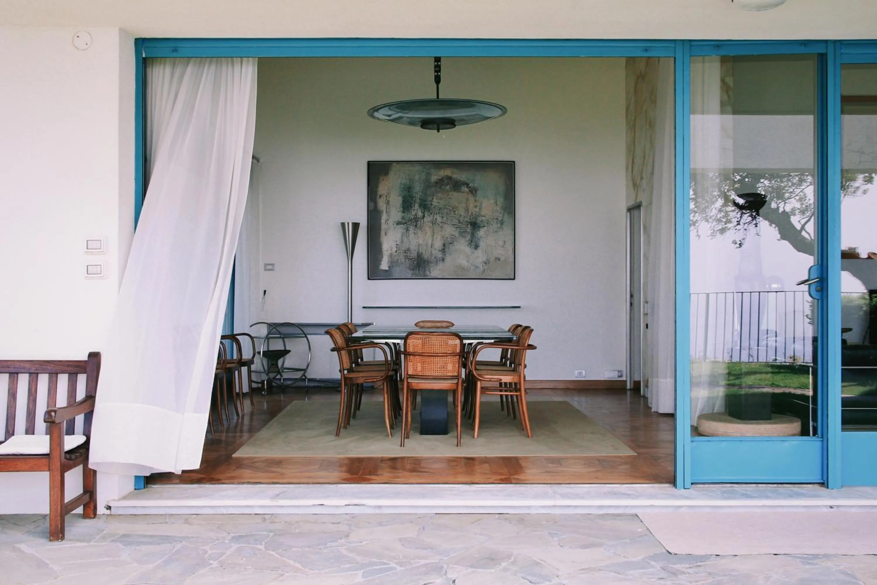 Dining area in Villa Domus 1938