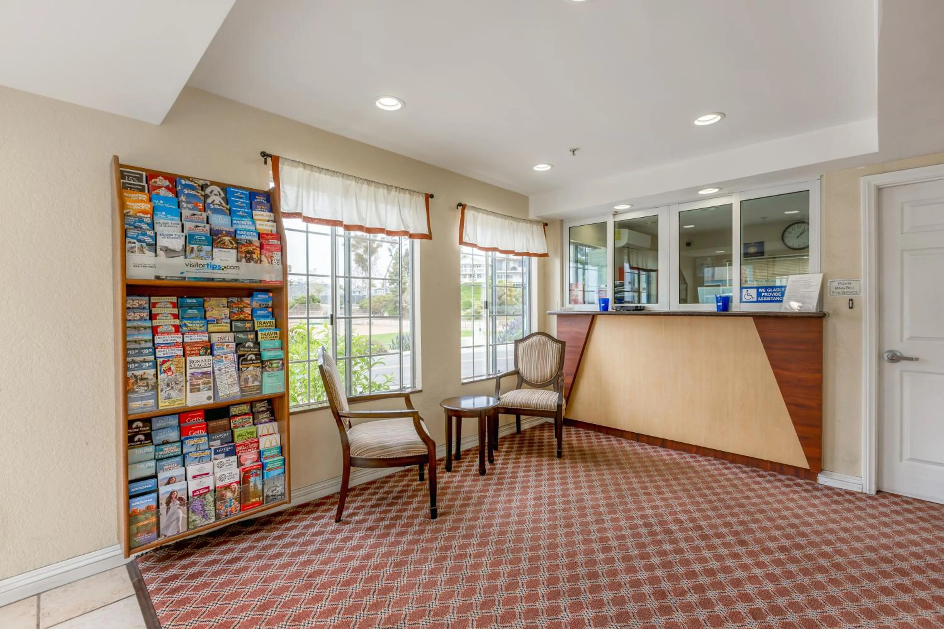 Lobby or reception in Hotel Avenida, San Clemente Beach