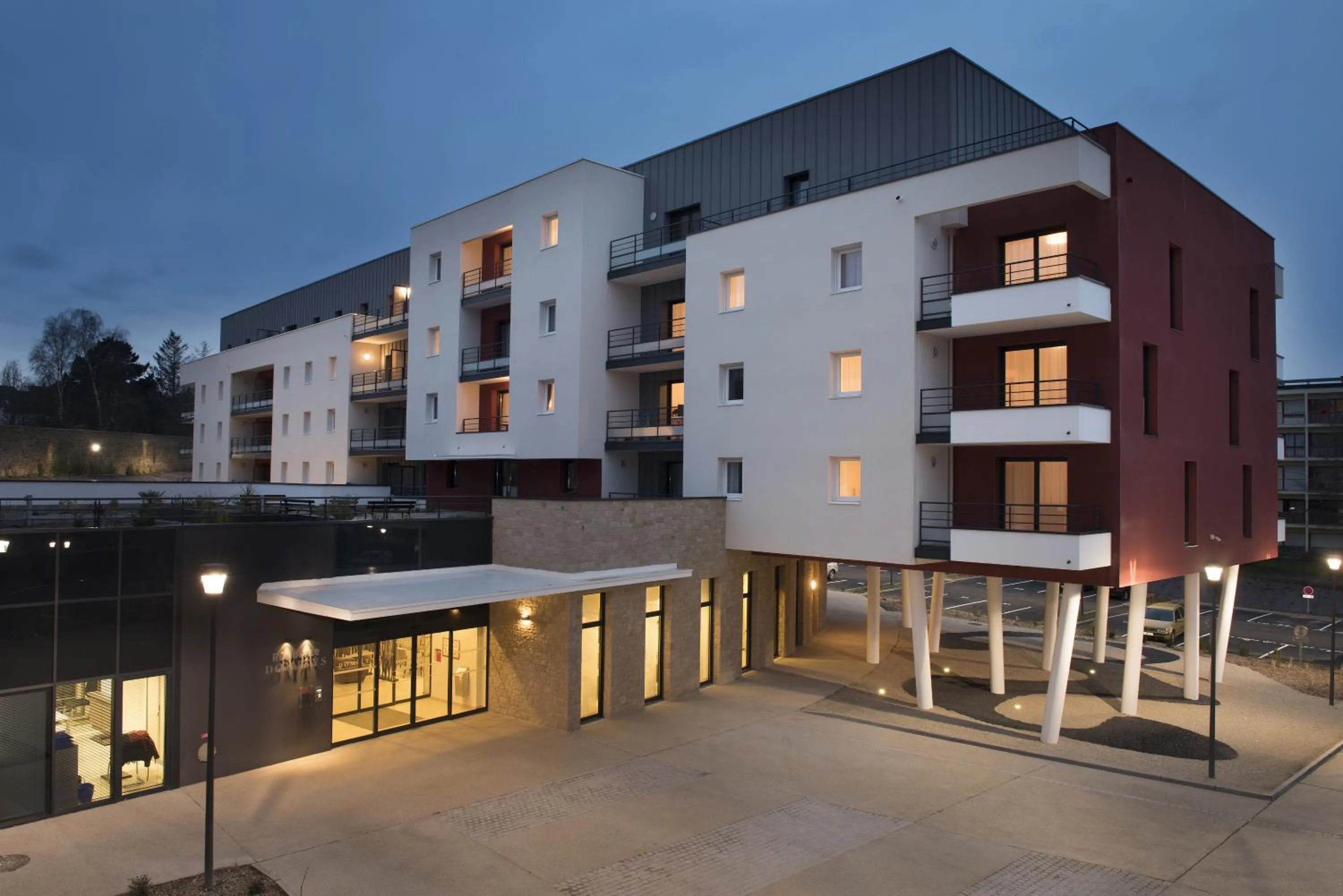 Facade/entrance in Domitys Le Griffon d’Or