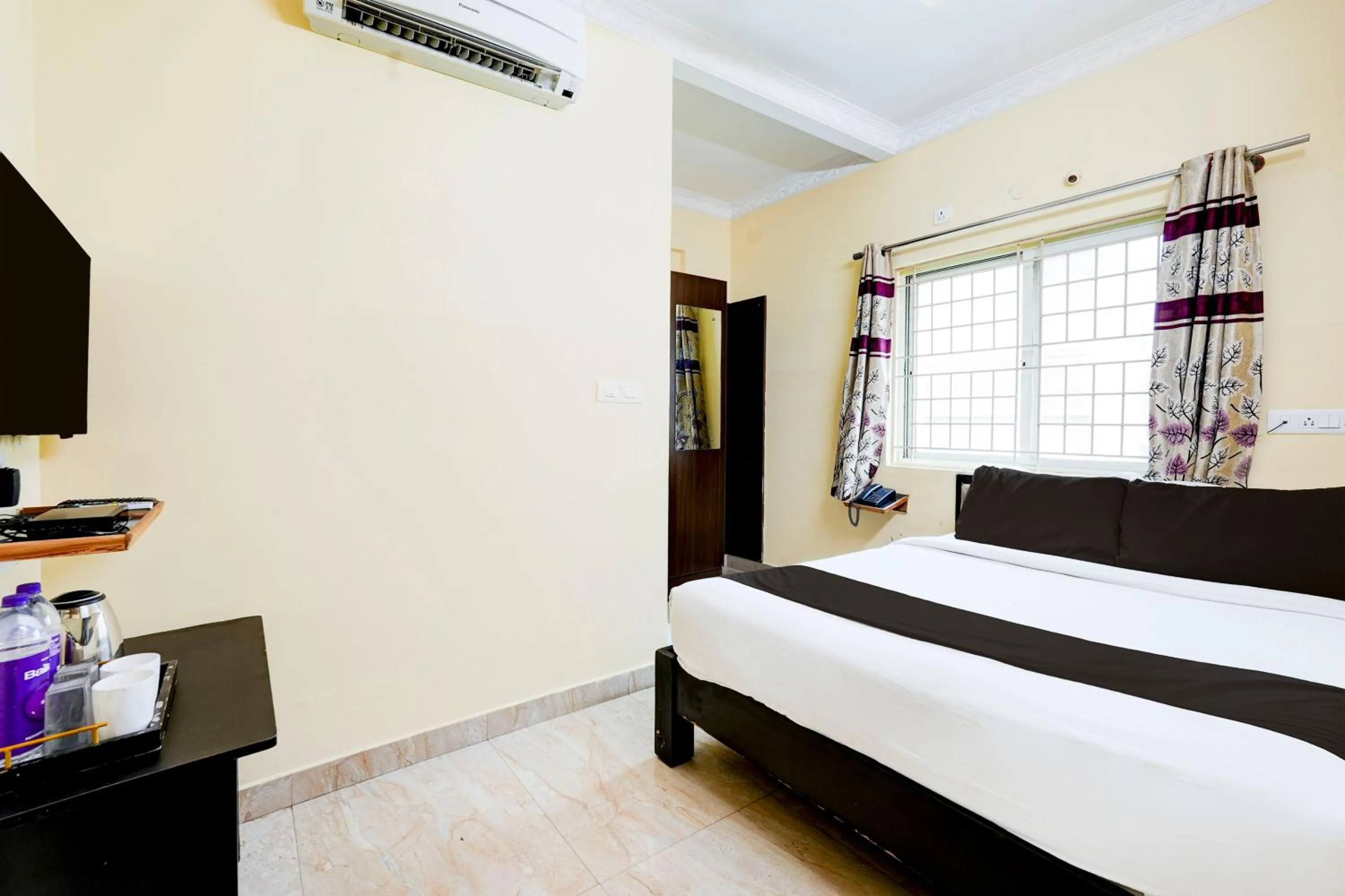 Bedroom, Bed in Super Hotel O Ganakkal Near BGS Hospital Junction Formerly Omkar Global Inn