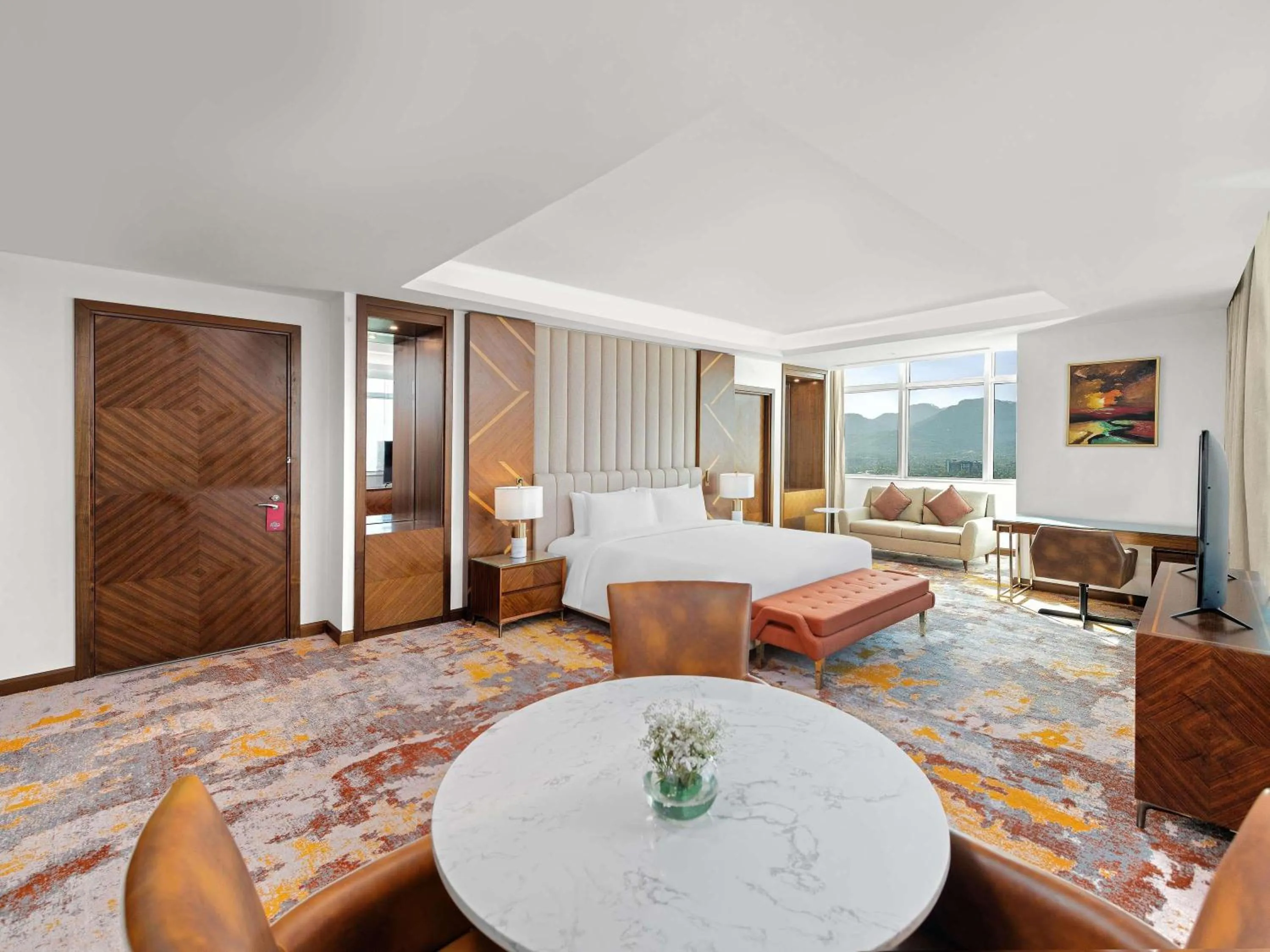 Bedroom, Bed in Movenpick Hotel Centaurus Islamabad