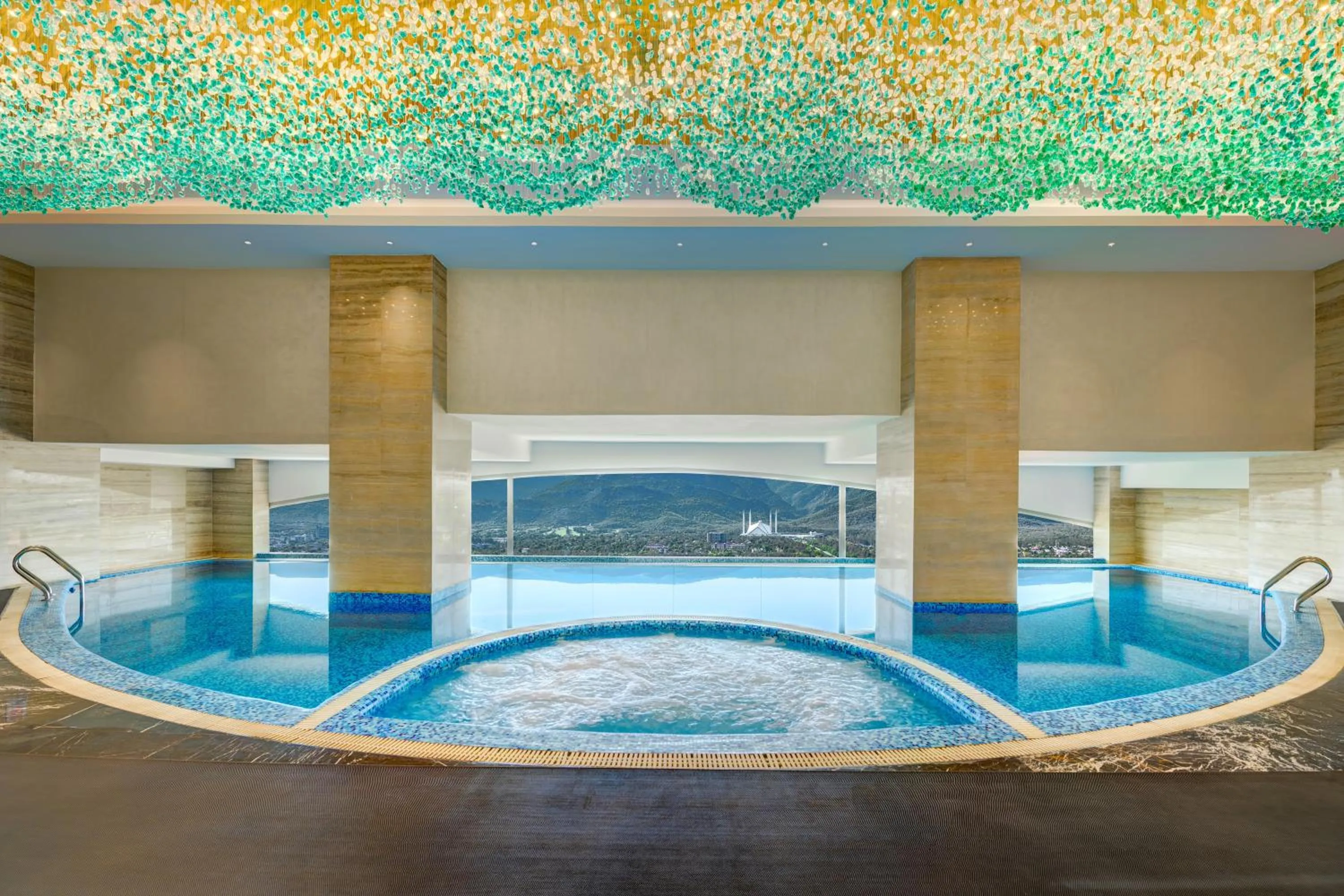 Hot Tub in Movenpick Hotel Centaurus Islamabad