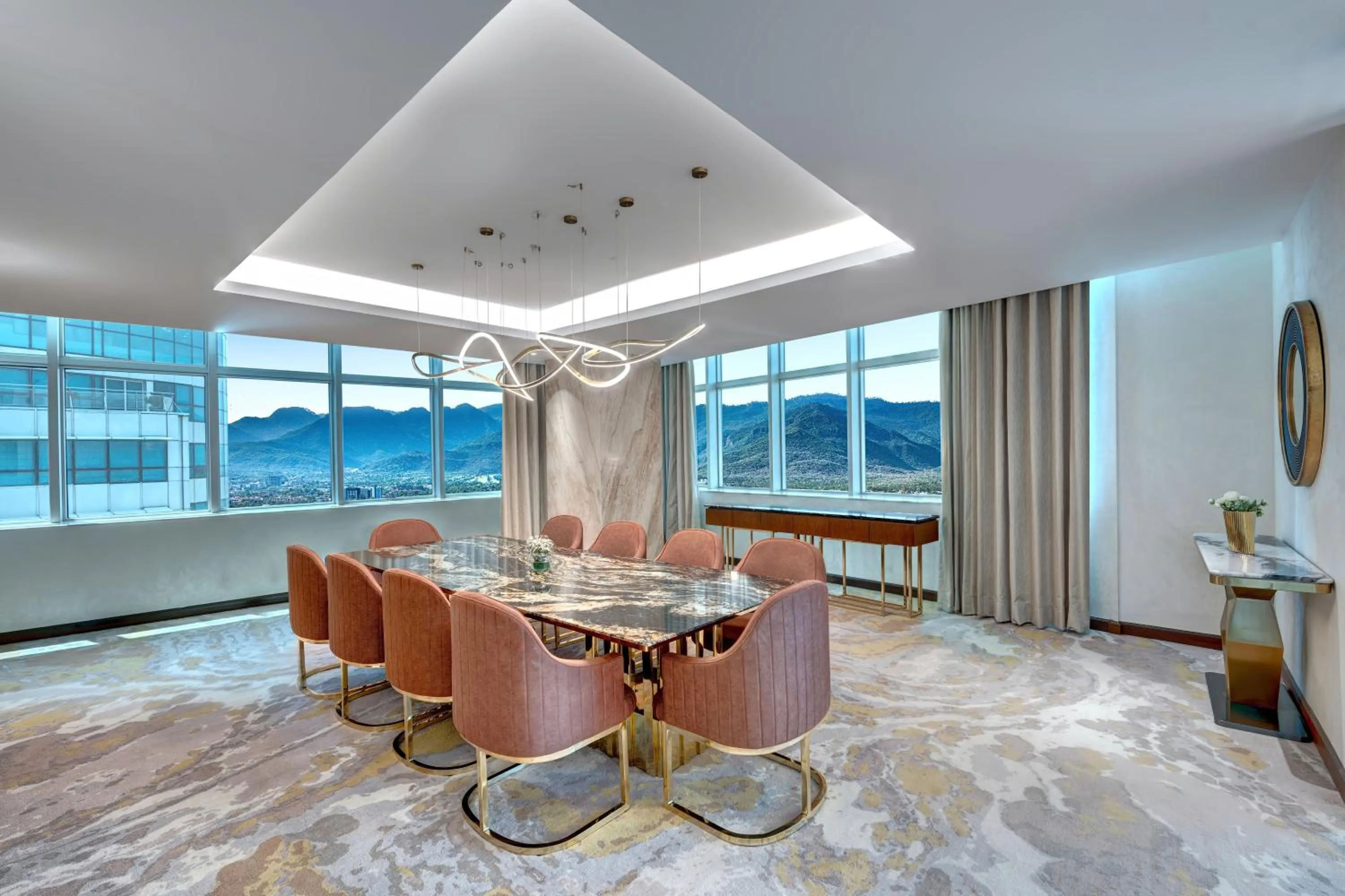 Dining area in Movenpick Hotel Centaurus Islamabad