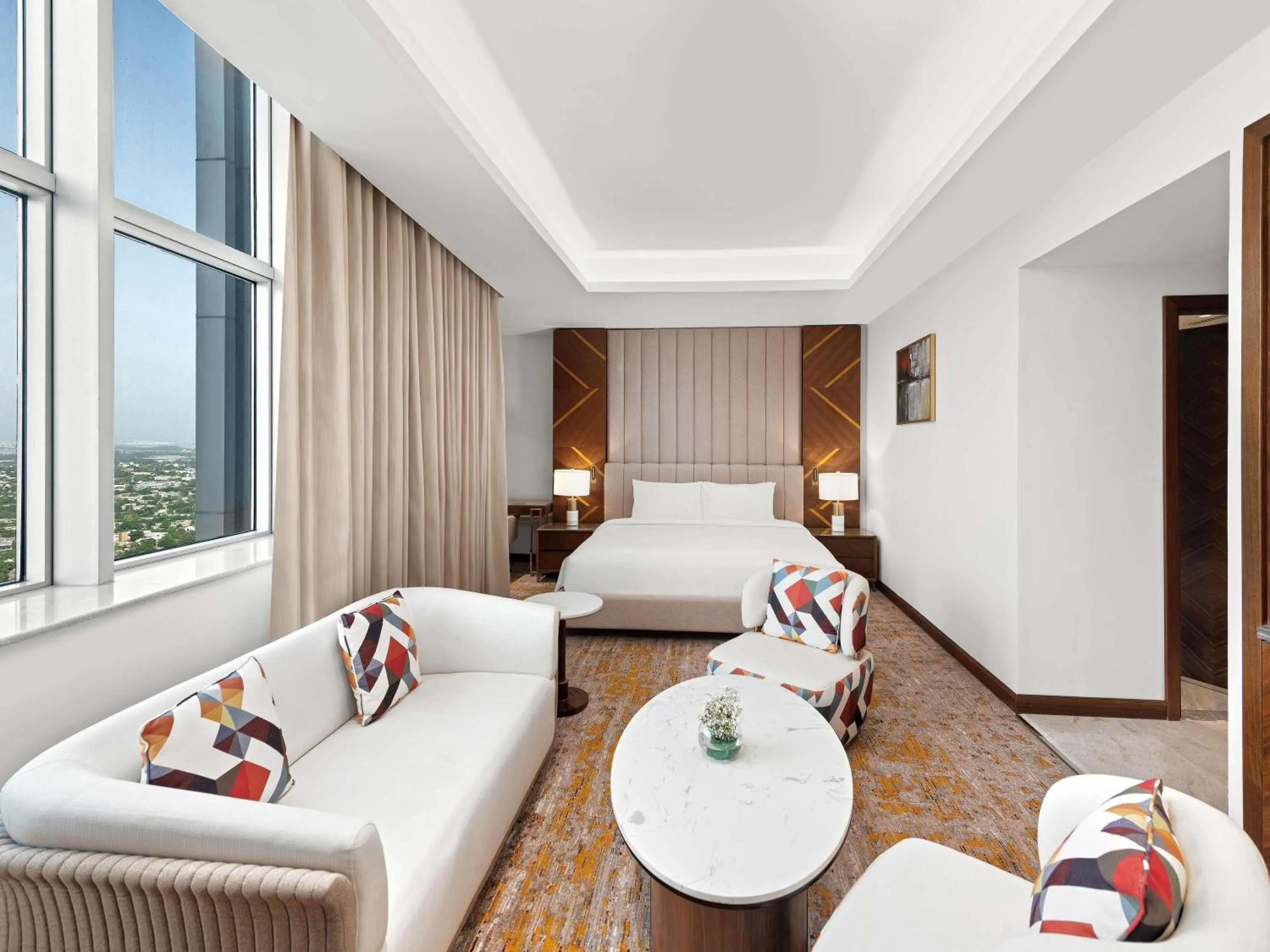 Bedroom, Bed in Movenpick Hotel Centaurus Islamabad