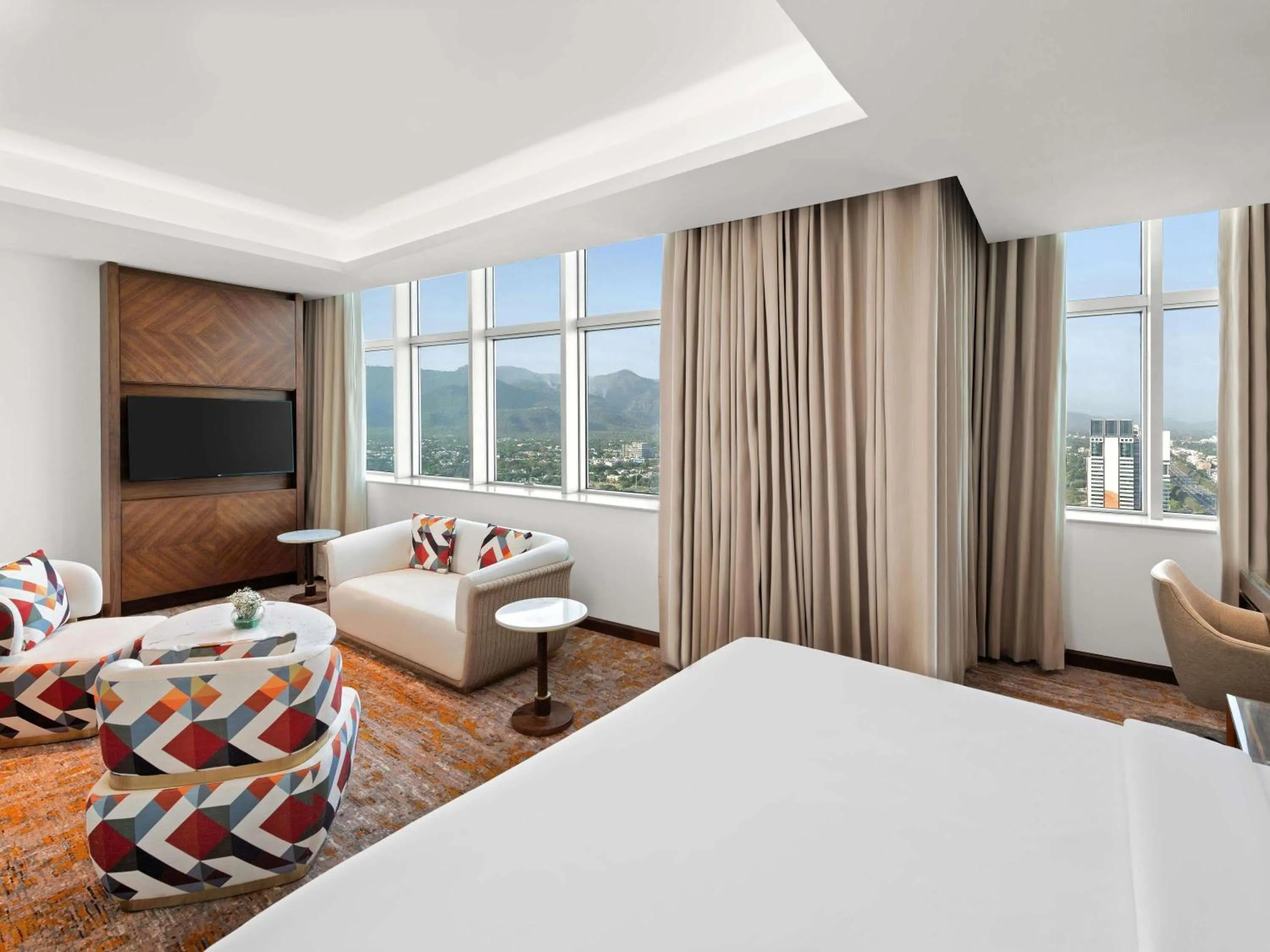 Bedroom, Bed in Movenpick Hotel Centaurus Islamabad