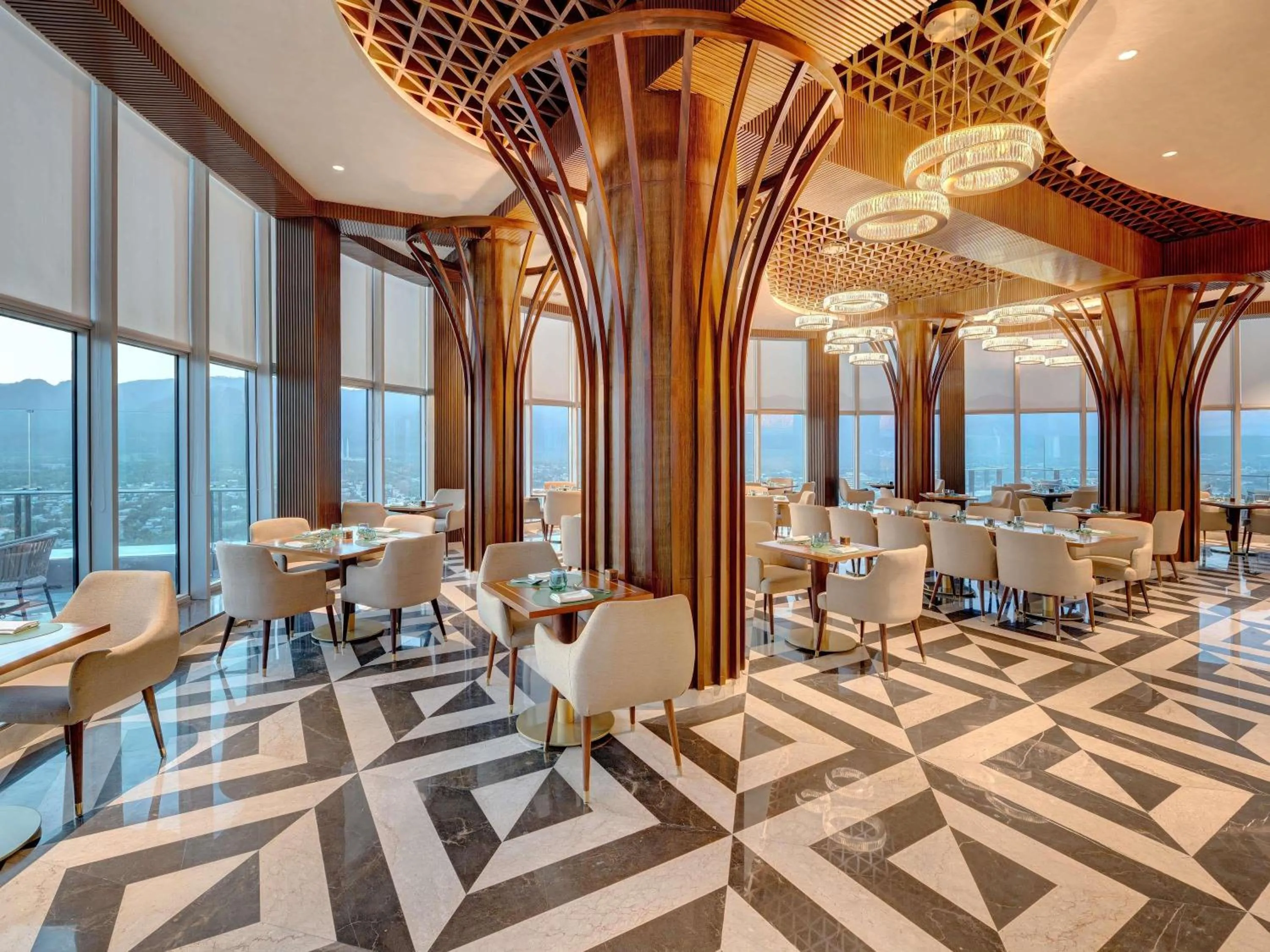 Restaurant/places to eat in Movenpick Hotel Centaurus Islamabad