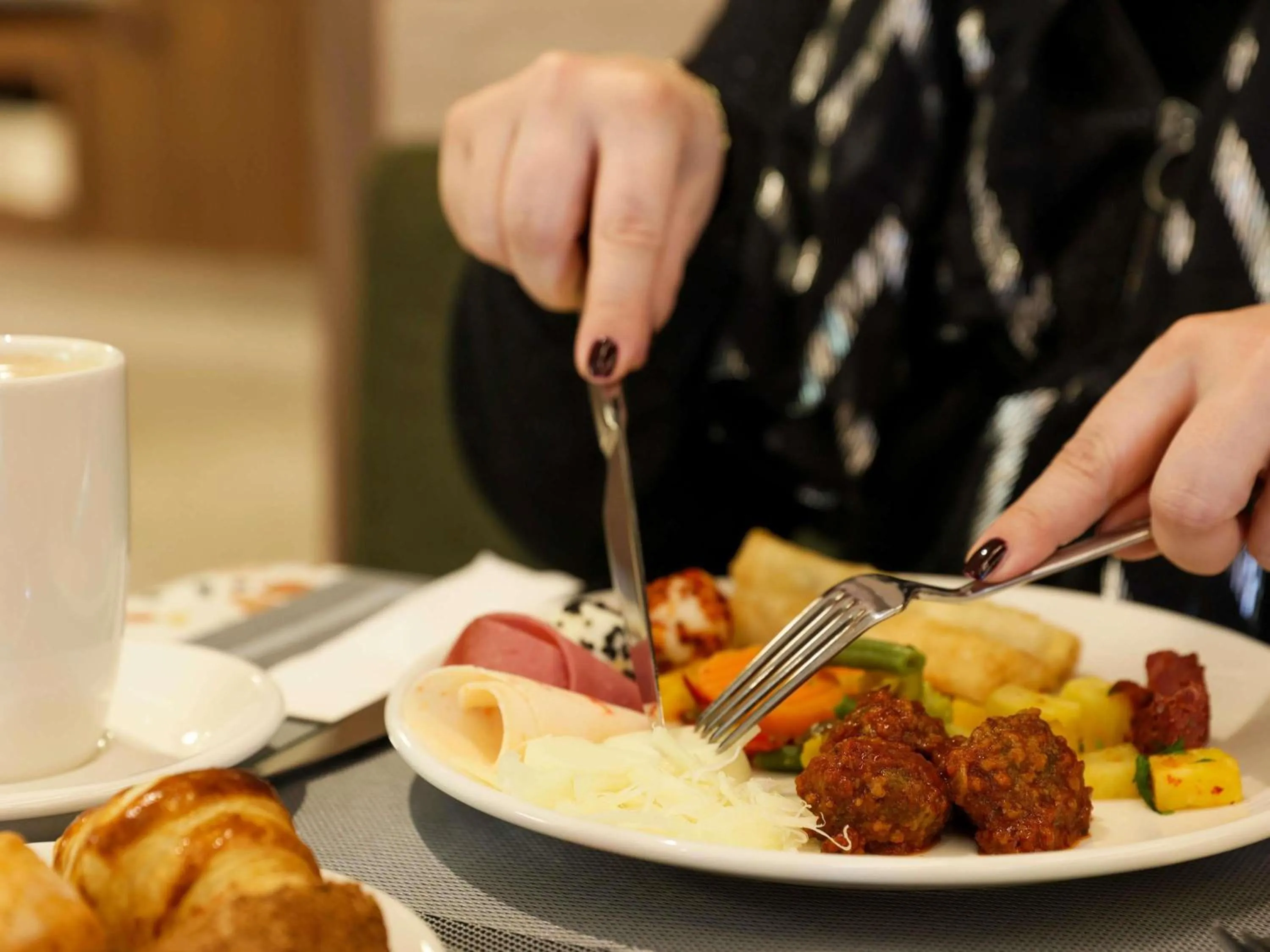 Breakfast in ibis Styles Istanbul Kurtkoy