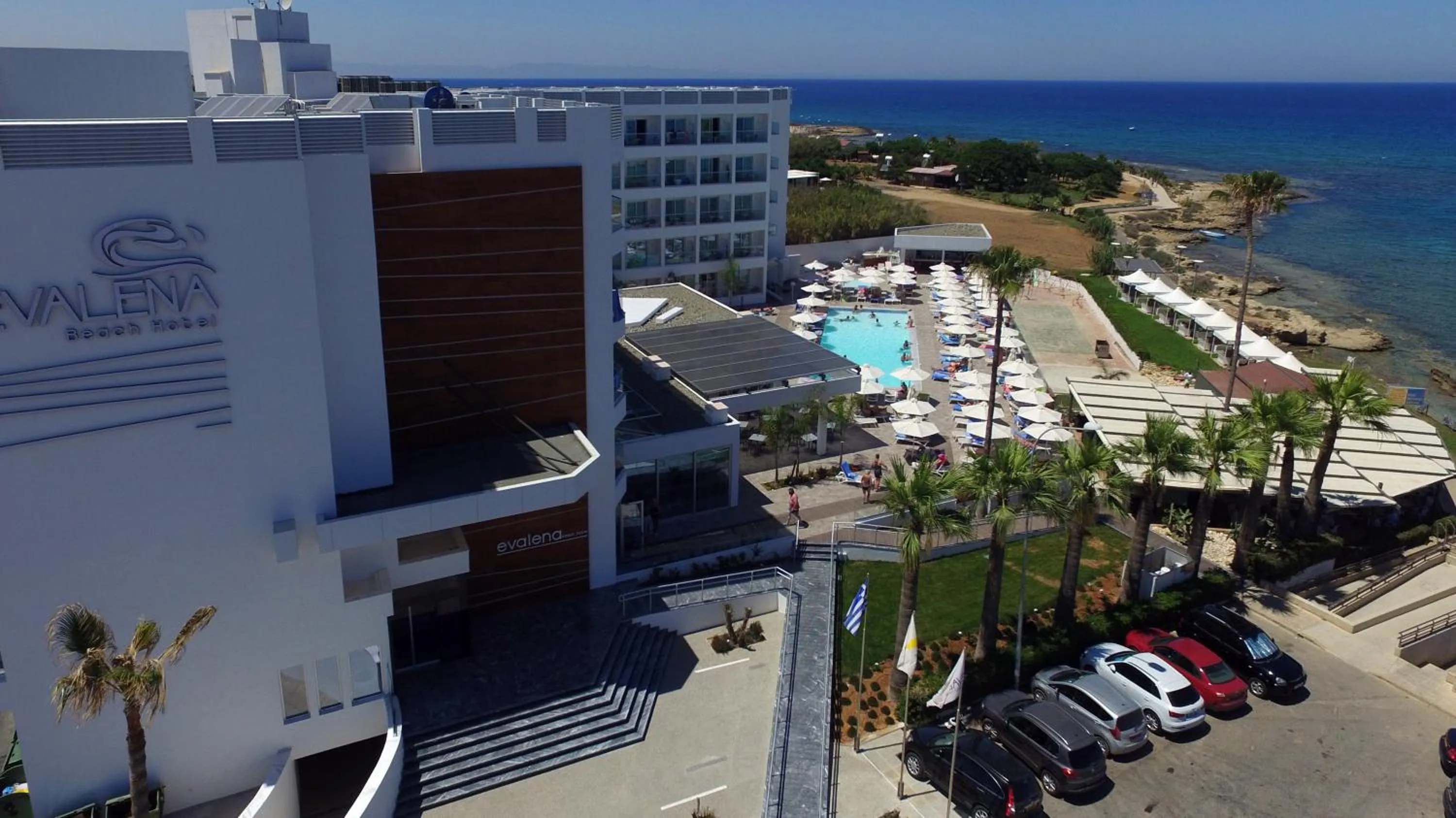 Property building in Evalena Beach Hotel