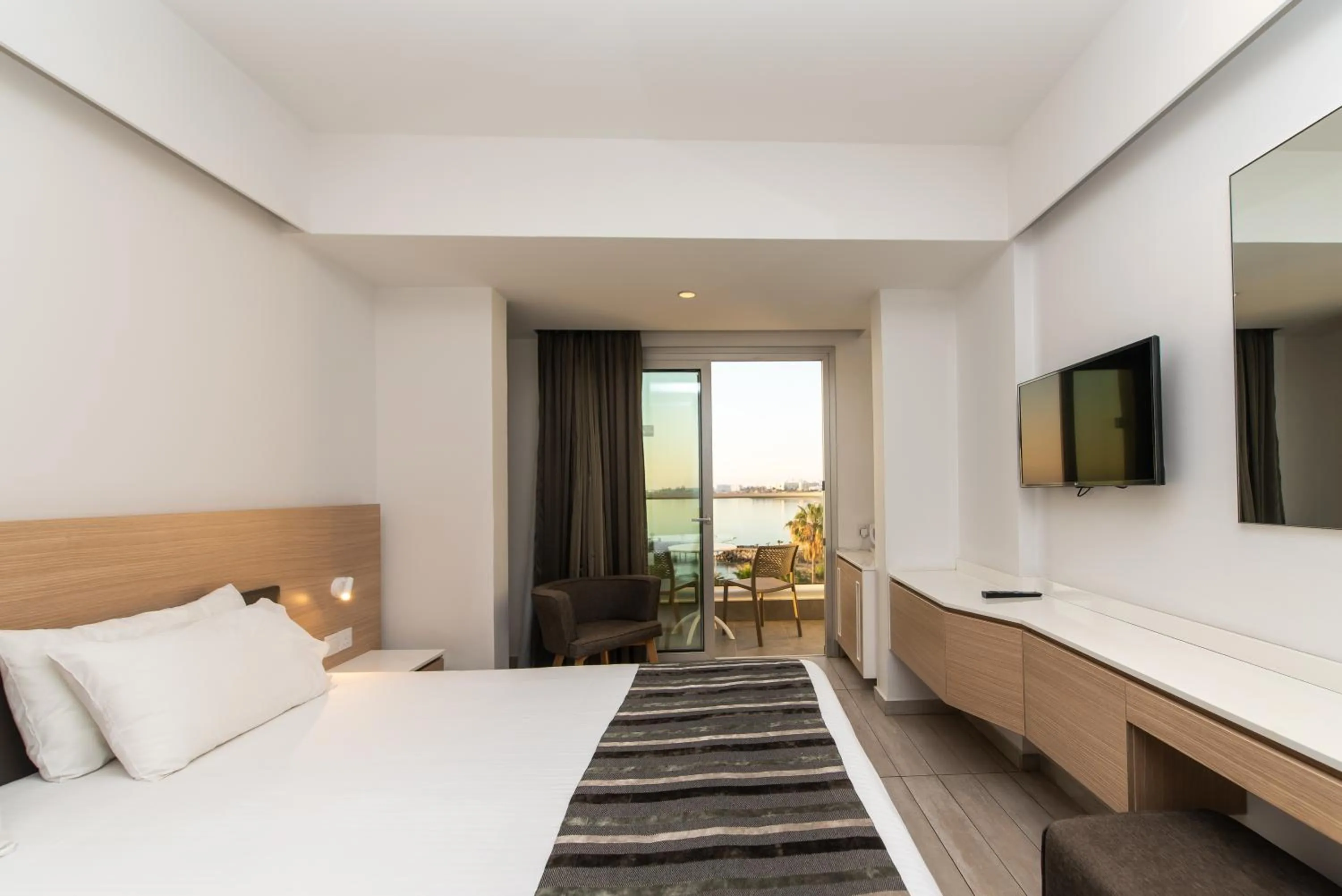 Bedroom in Evalena Beach Hotel