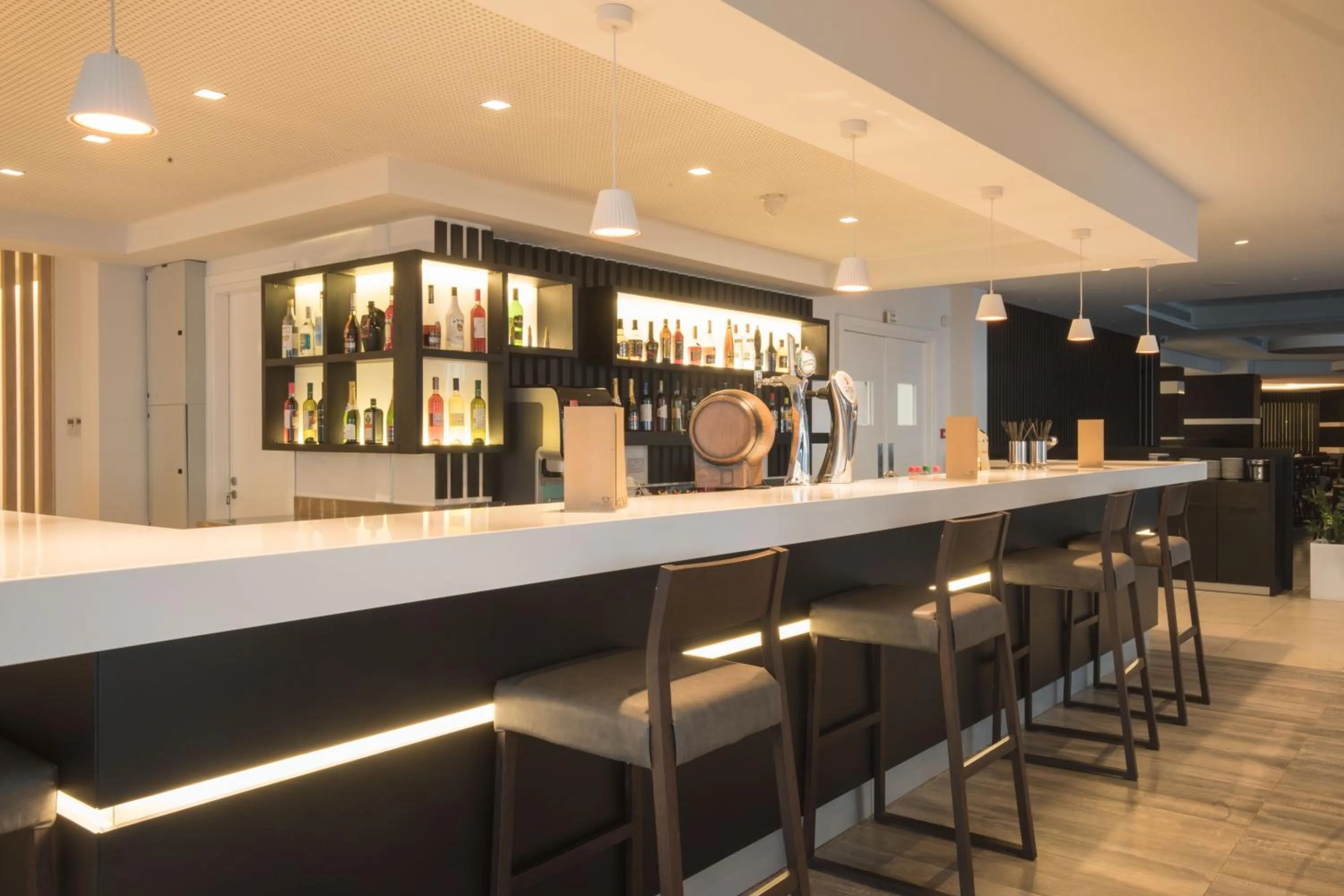 Lounge or bar in Evalena Beach Hotel