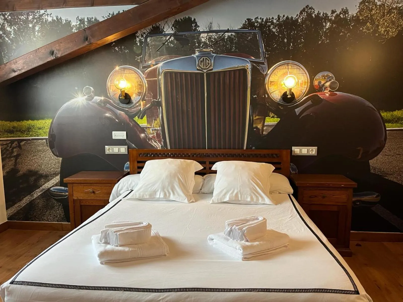 Bed in Hotel Spa San Marcos