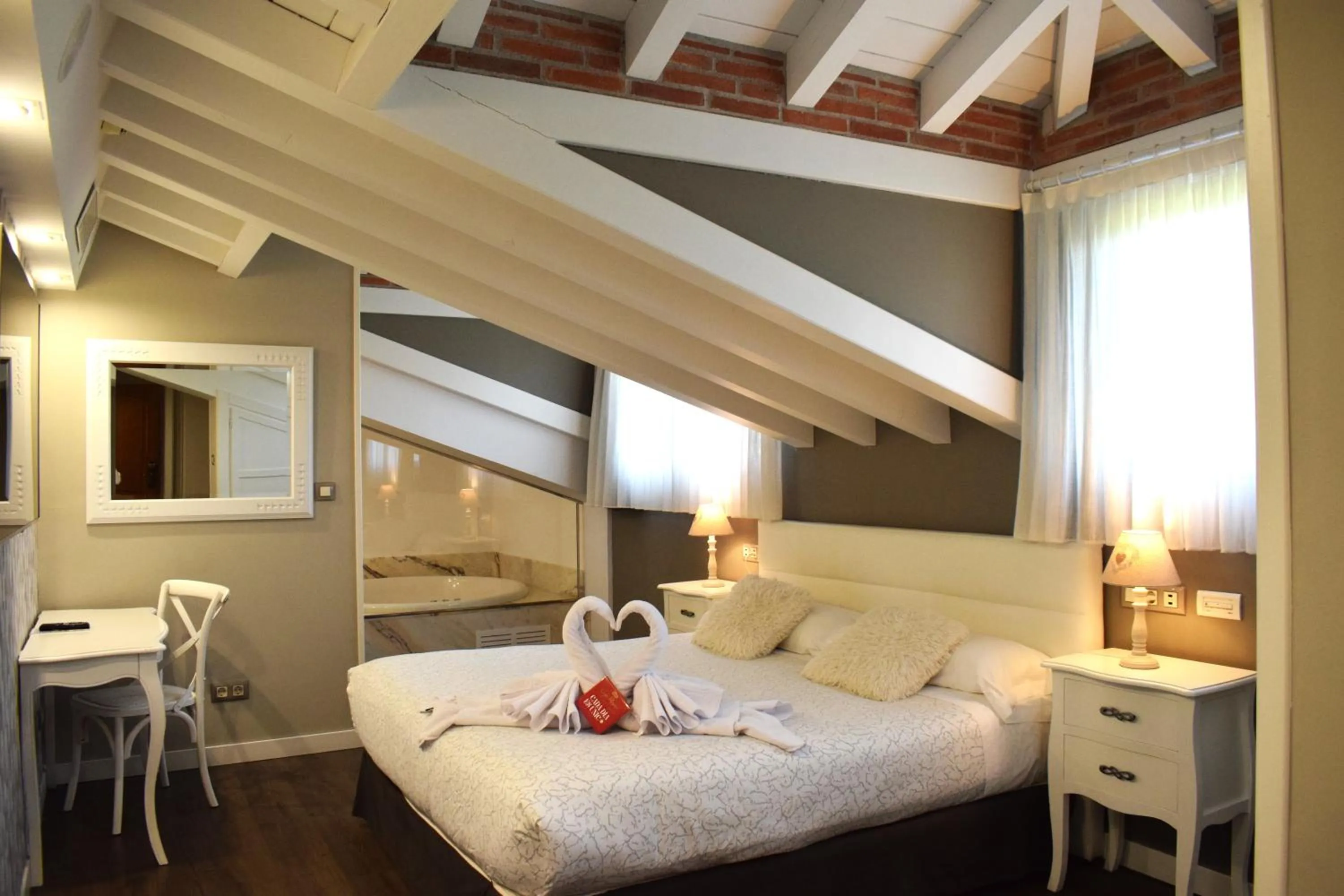 Bed in Hotel Spa San Marcos