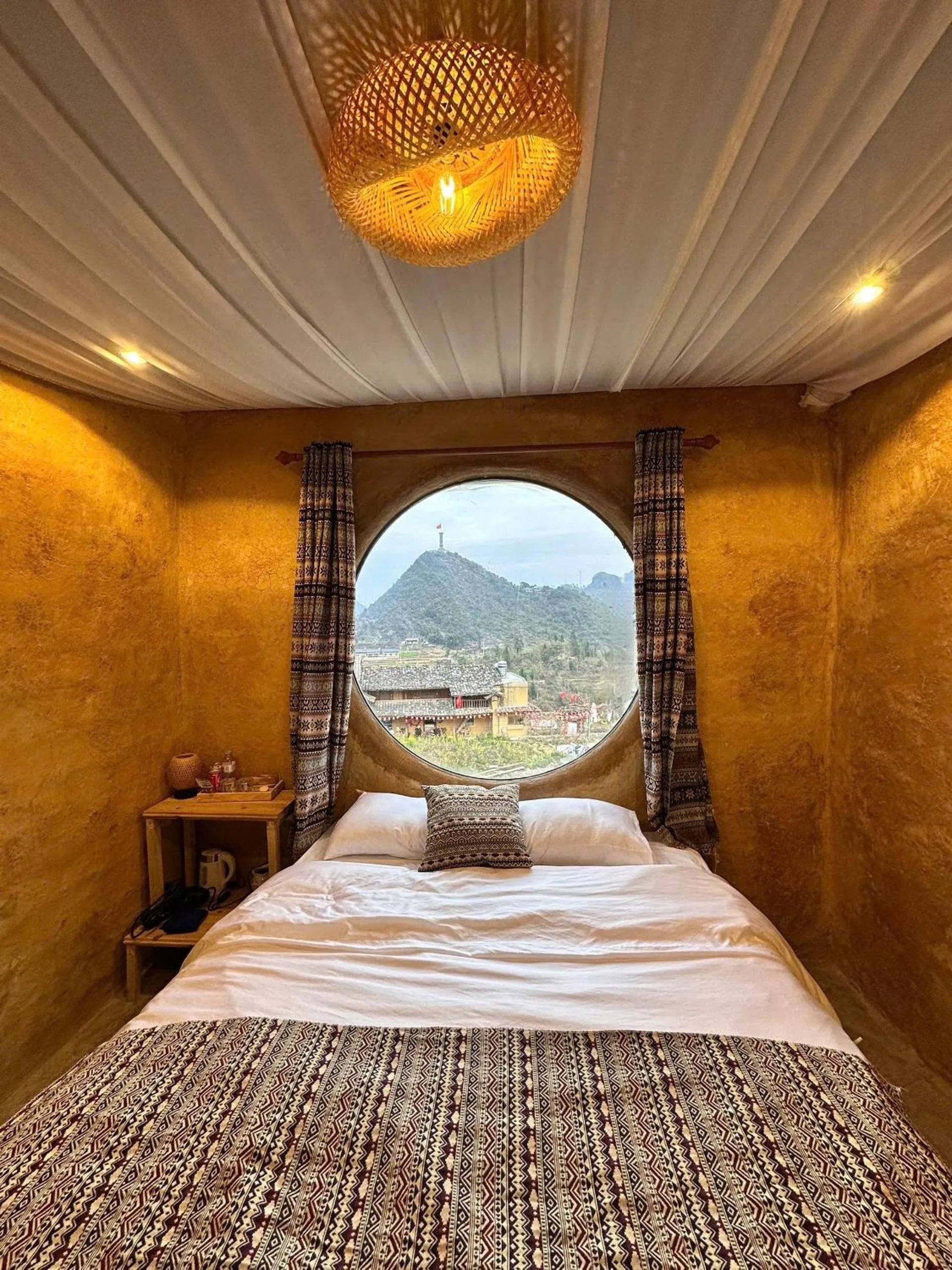 Double Room with Mountain View in Chanh Homestay Lô Lô Chải