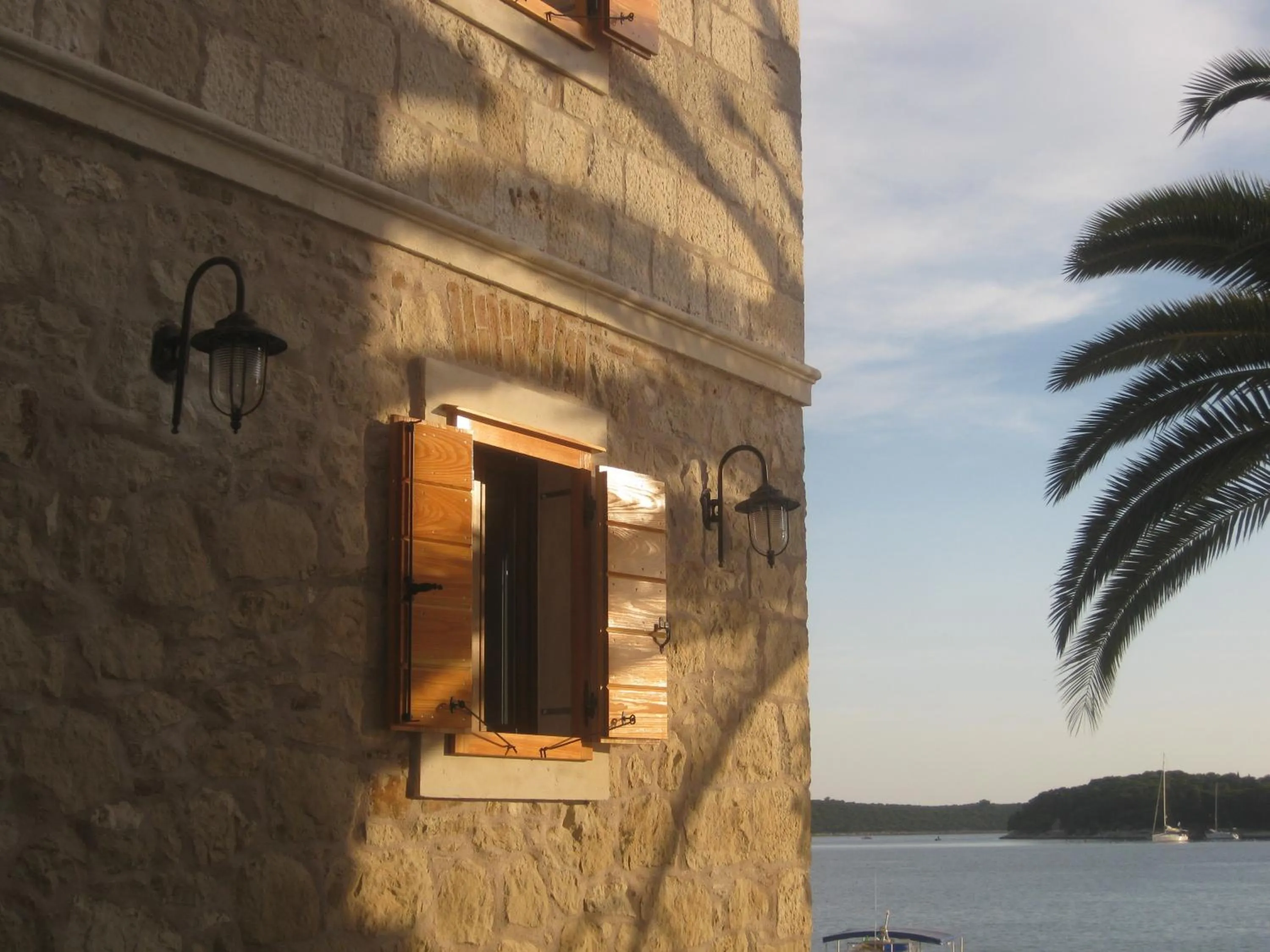 Sea view in Apartments Dvor