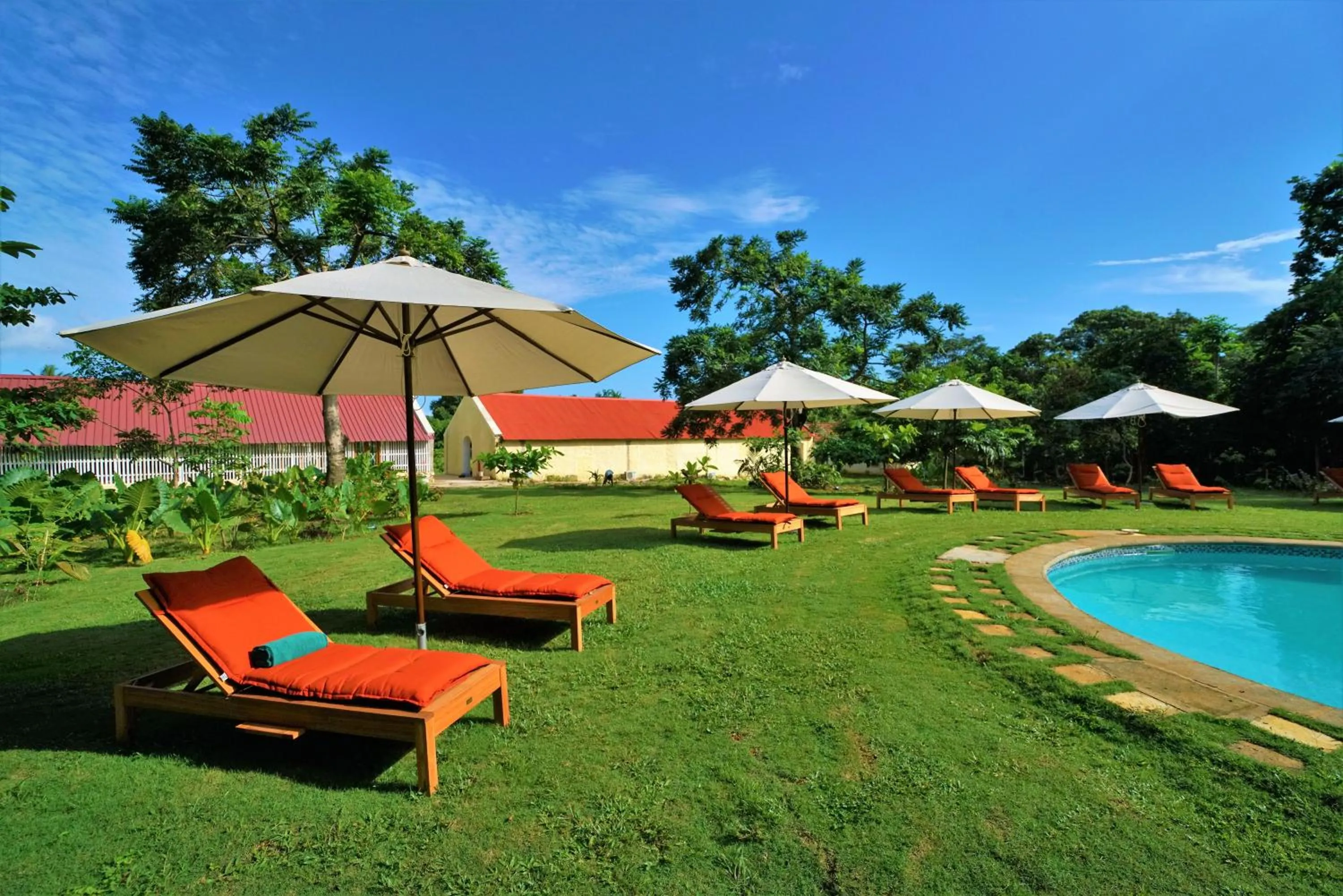 Garden in Belo Monte Hotel and Museum