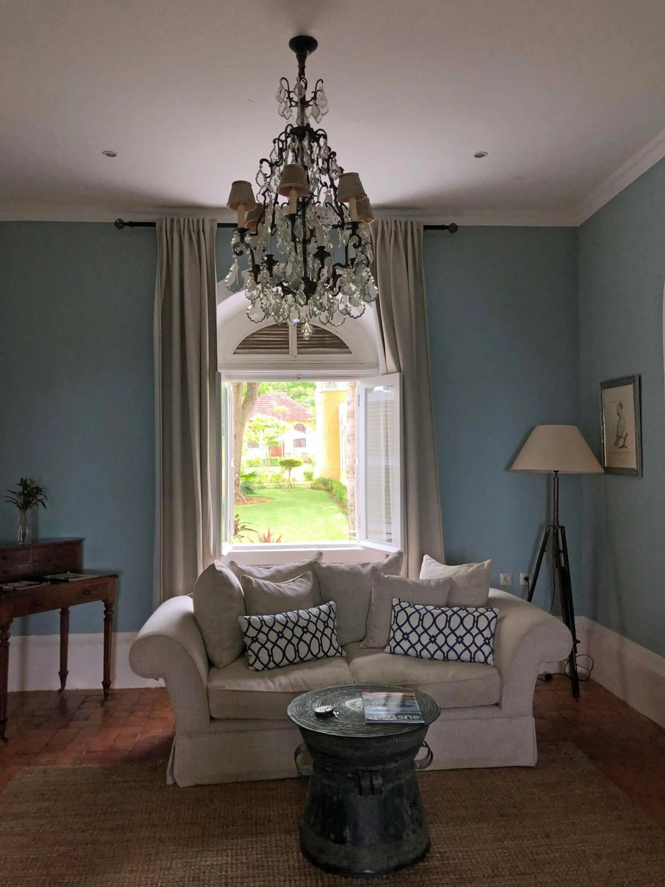 Living room in Belo Monte Hotel and Museum