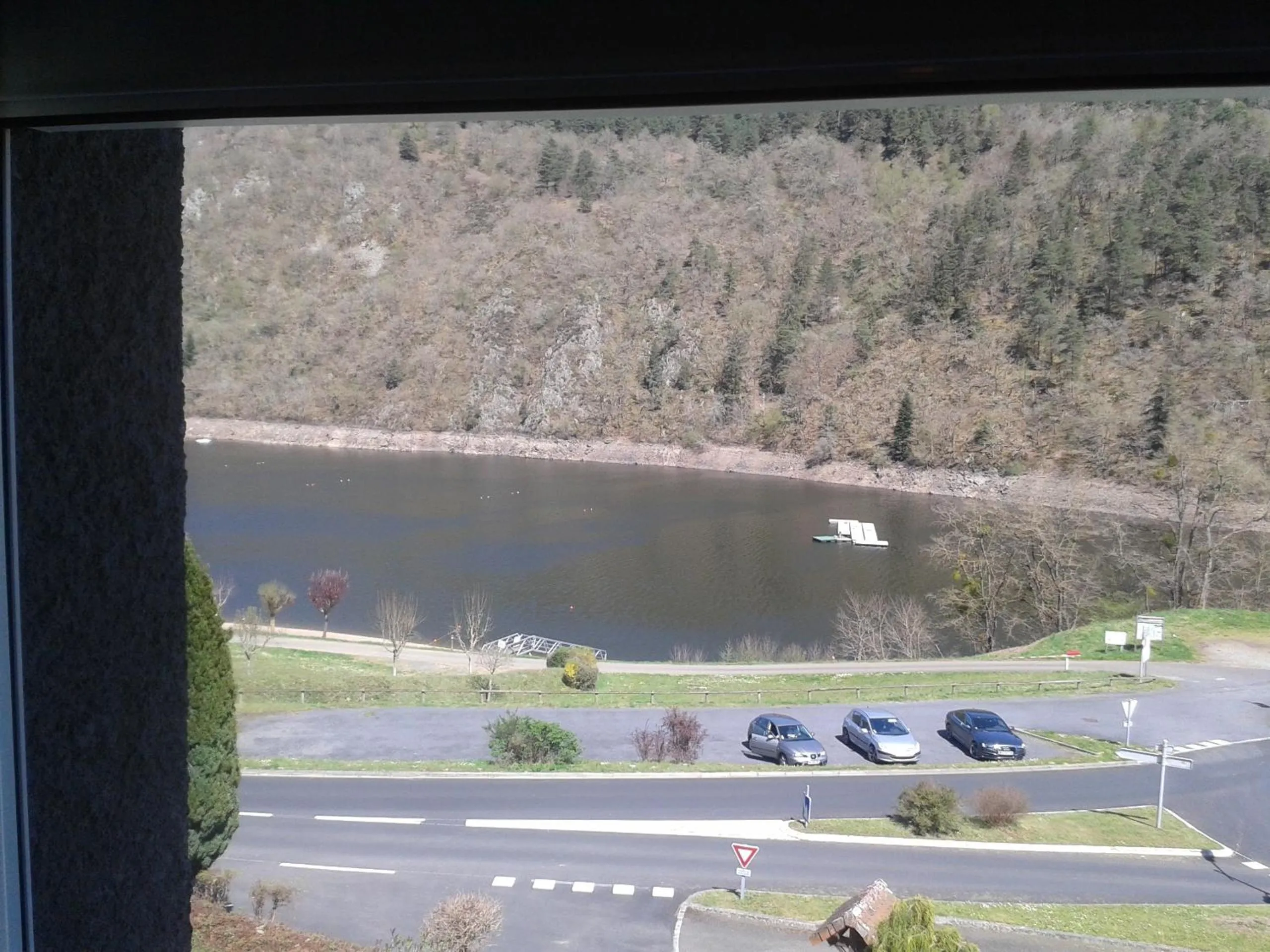 Lake view in La Cremaillere