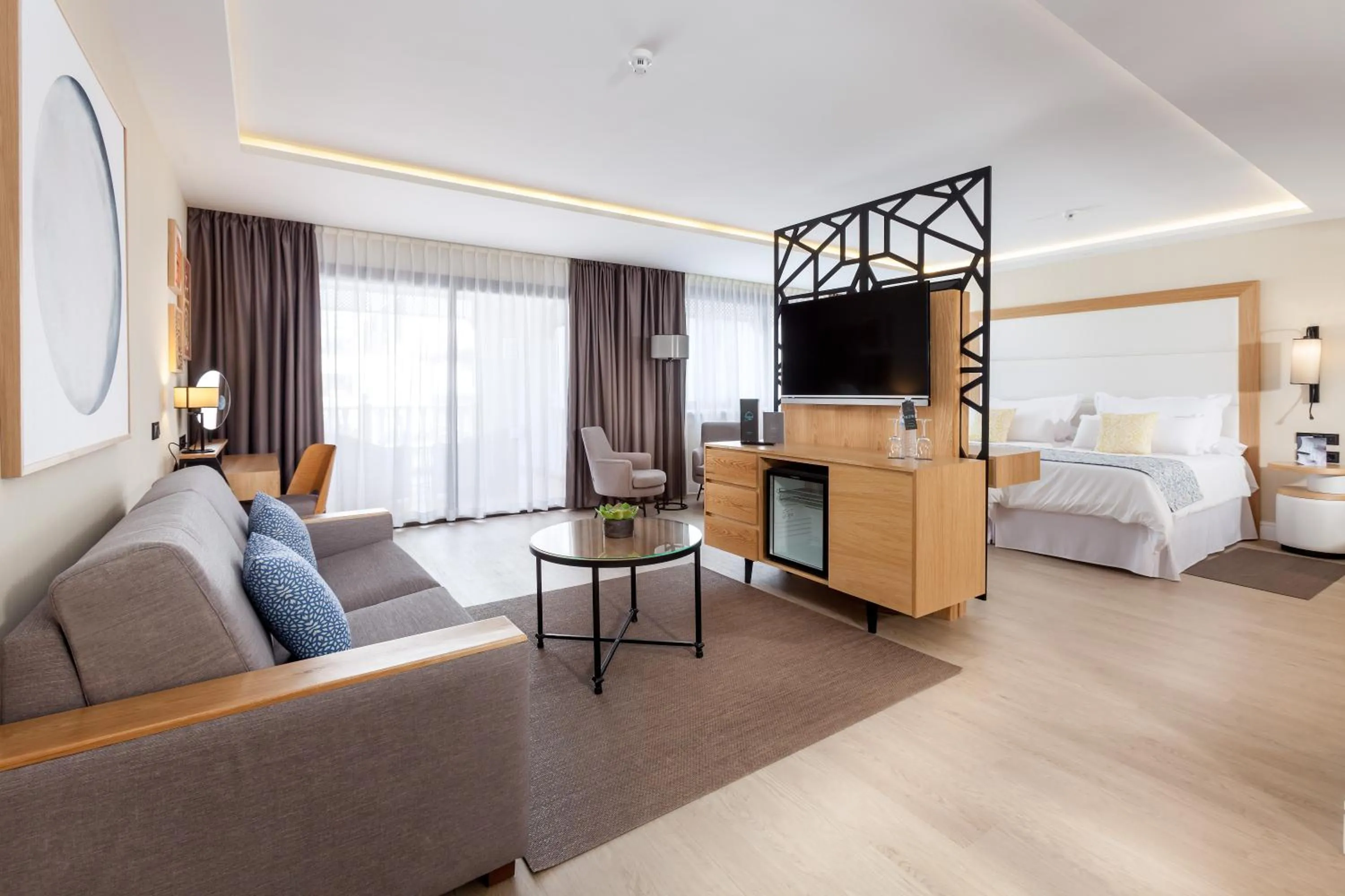 Living room, Bed in Gran Tacande Wellness & Relax Costa Adeje