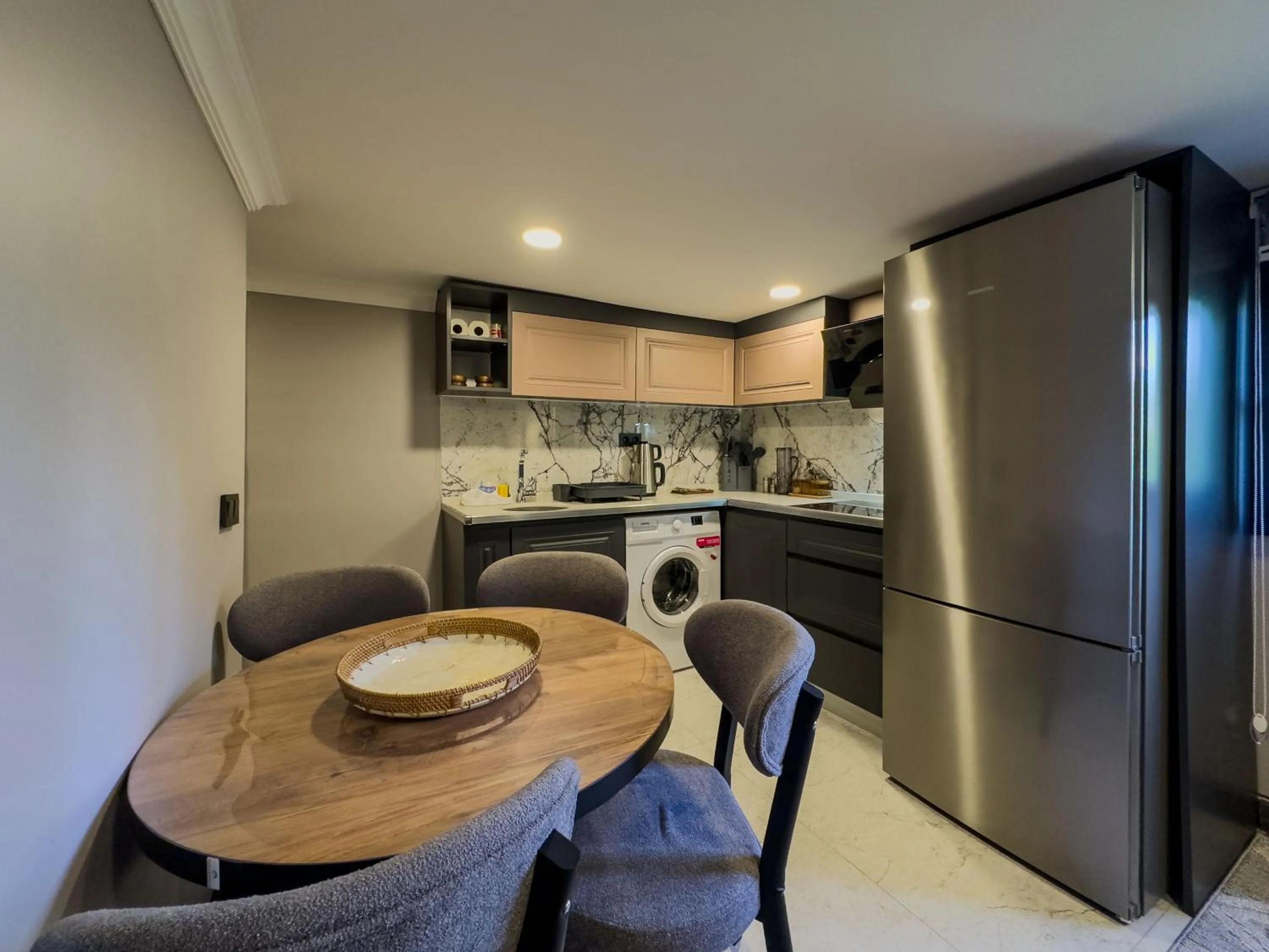 Kitchen or kitchenette in Belek 07 Luxury Suites Only For Family