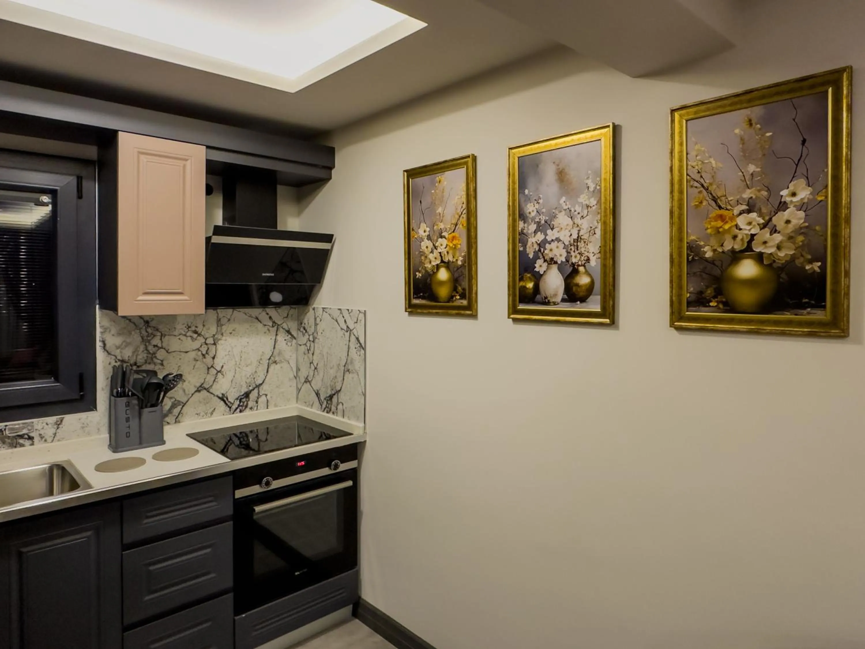 kitchen in Belek 07 Luxury Suites Only For Family