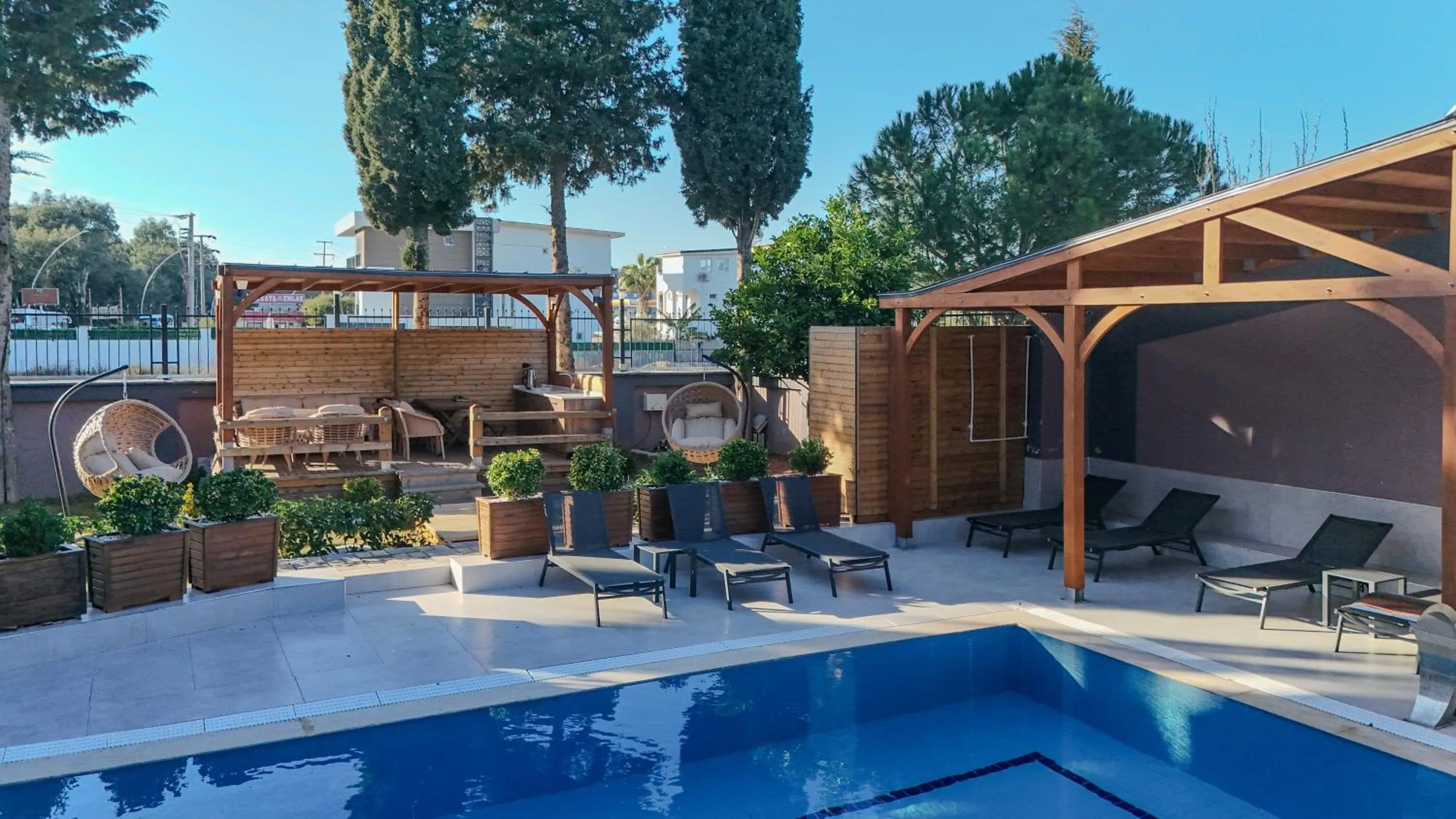 BBQ facilities in Belek 07 Luxury Suites Only For Family