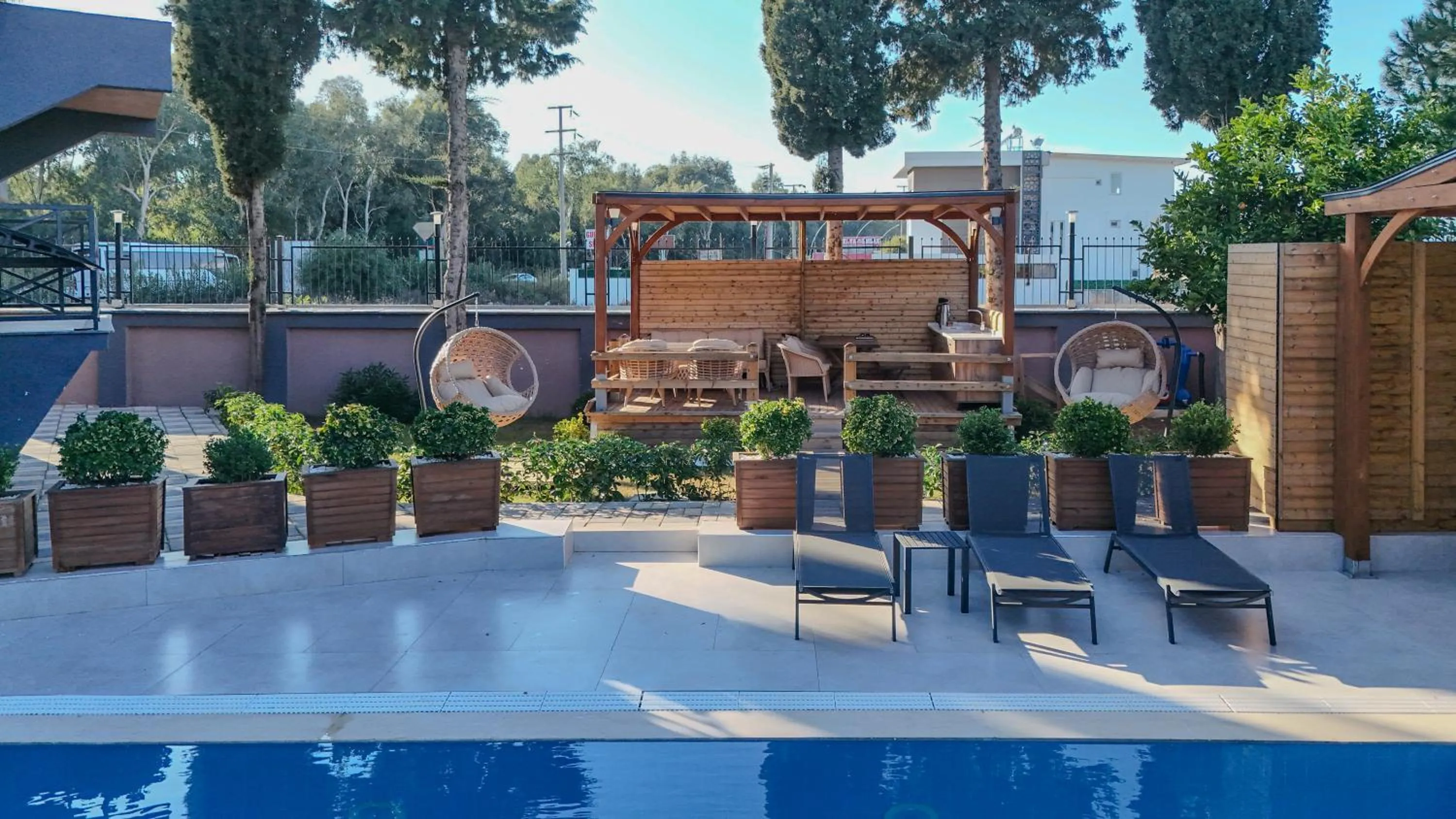 BBQ facilities in Belek 07 Luxury Suites Only For Family