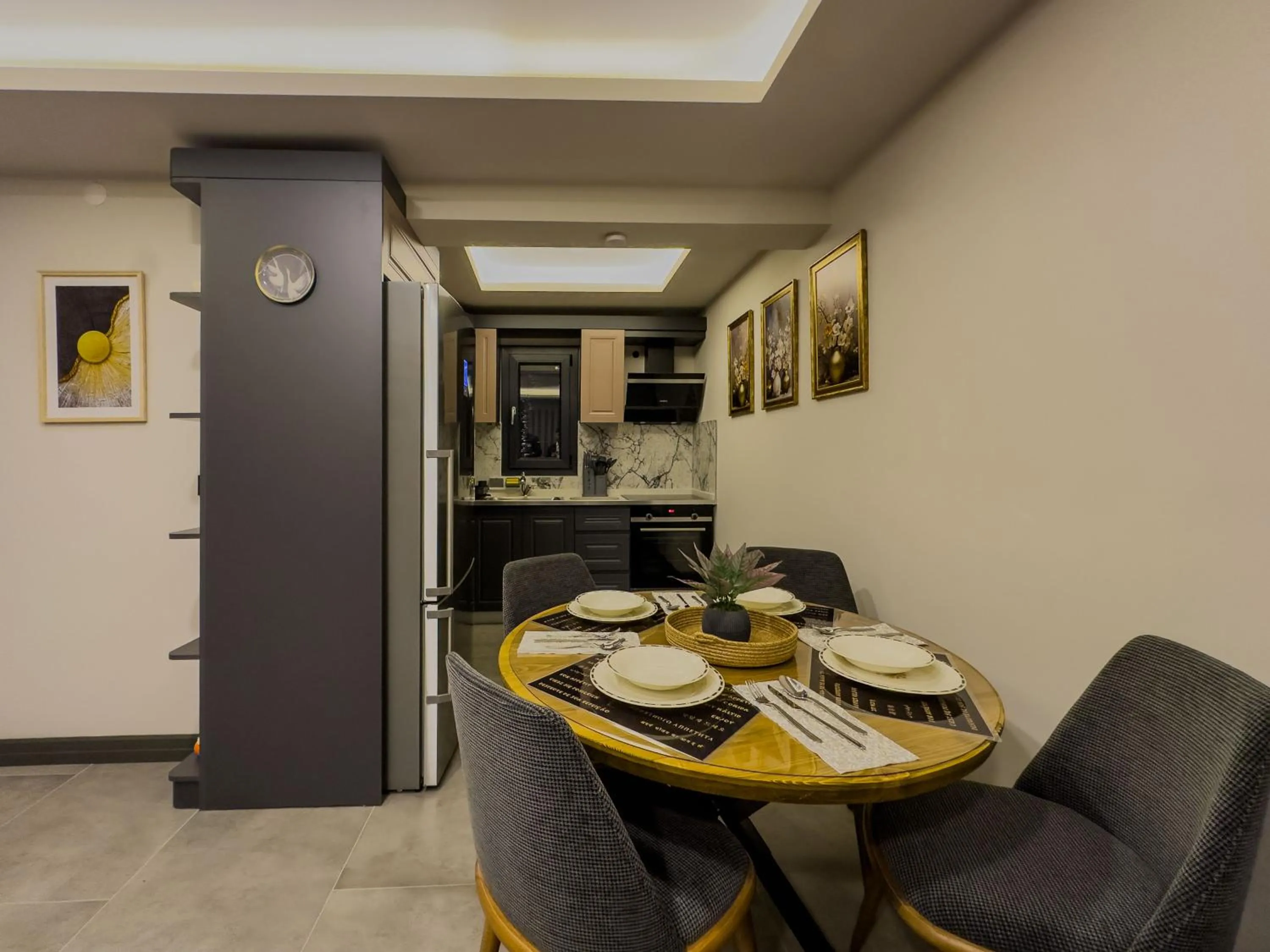 Kitchen or kitchenette in Belek 07 Luxury Suites Only For Family